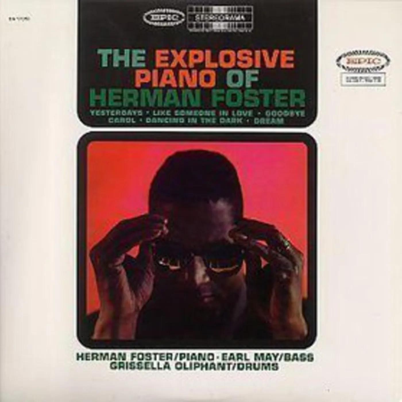 Herman Foster LP Vinyl - Expolsive Piano Of Herman Foster
