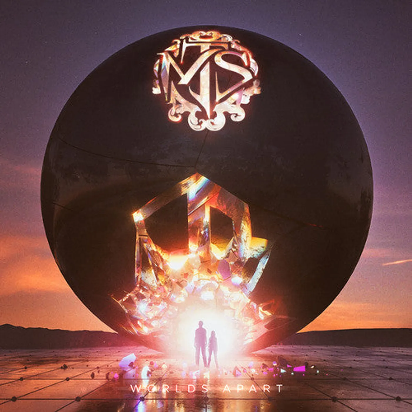 Make Them Suffer LP Vinyl - Worlds Apart (Coloured Vinyl) (Dlcd)