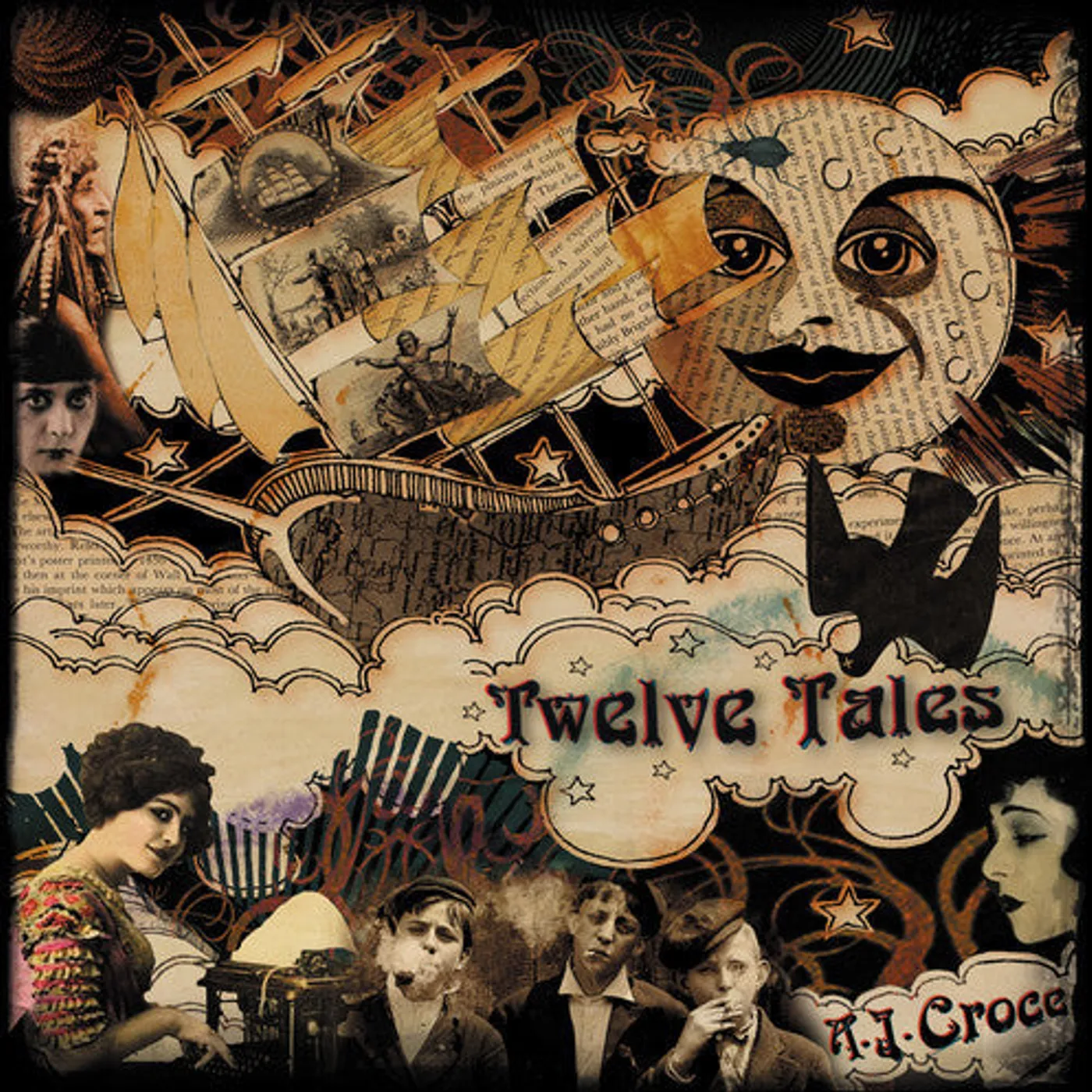 A.J. Croce LP Vinyl - Twelve Tales