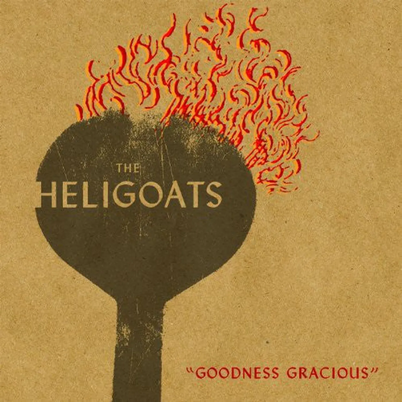 The Heligoats LP Vinyl - Goodness Gracious