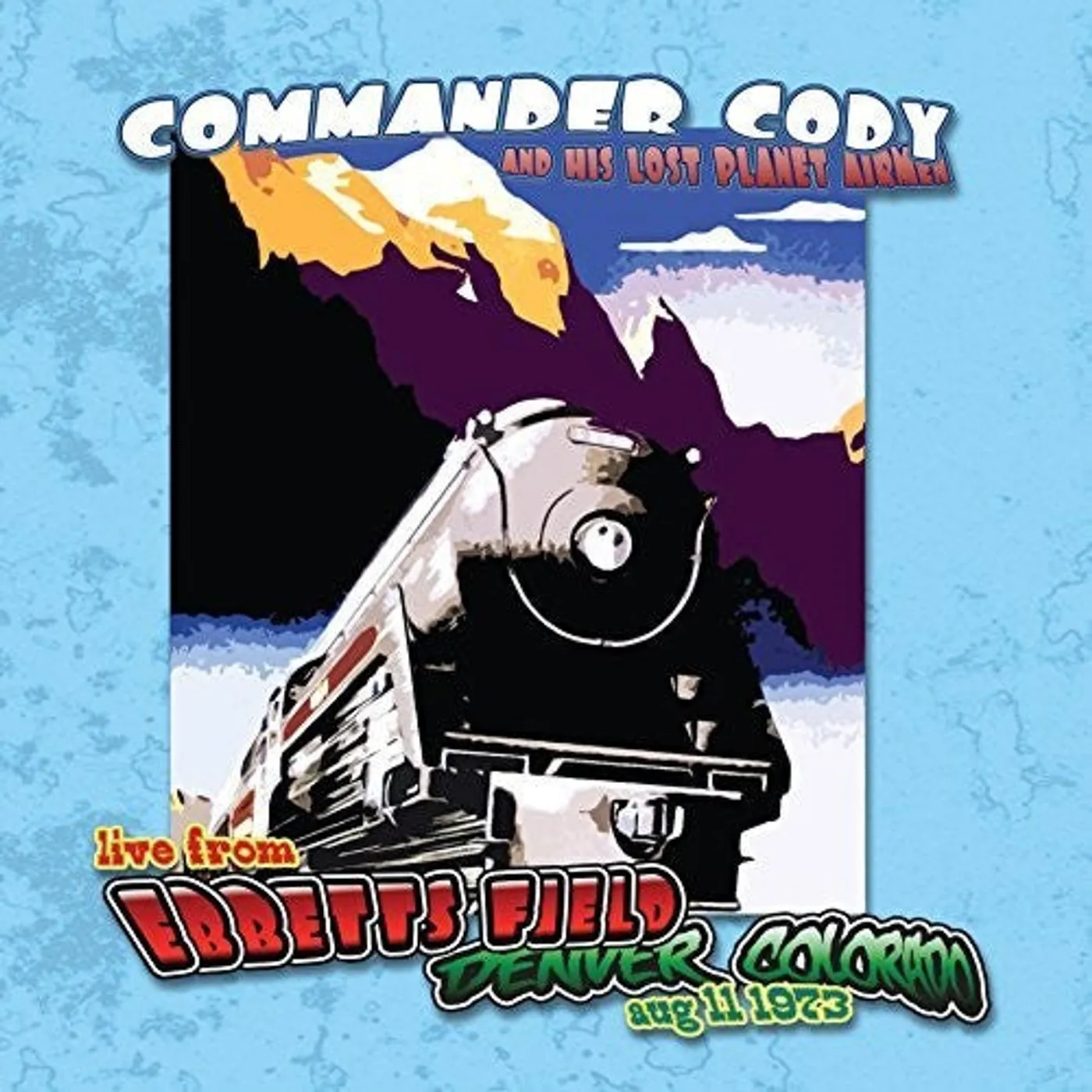 Commander Cody and His Lost Planet Airmen LP Vinyl - Live At Ebbett'S Field