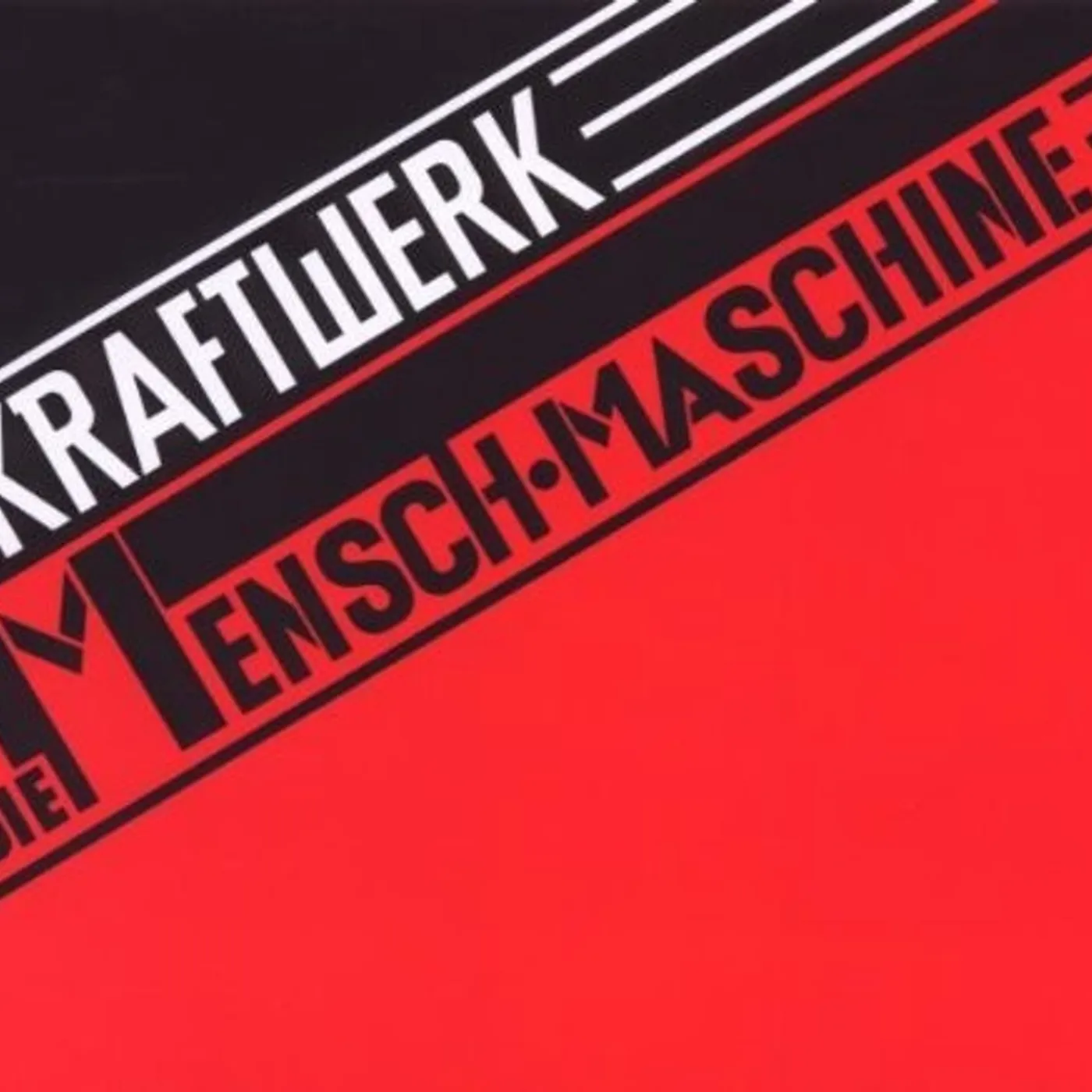 Kraftwerk LP Vinyl - Die Mensch-Maschine-German (Ger)