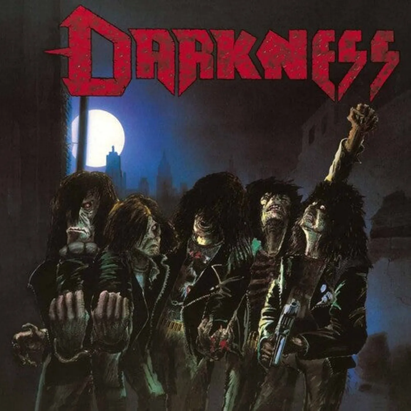 The Darkness LP Vinyl - Death Squad - Splatter (Coloured Vinyl)