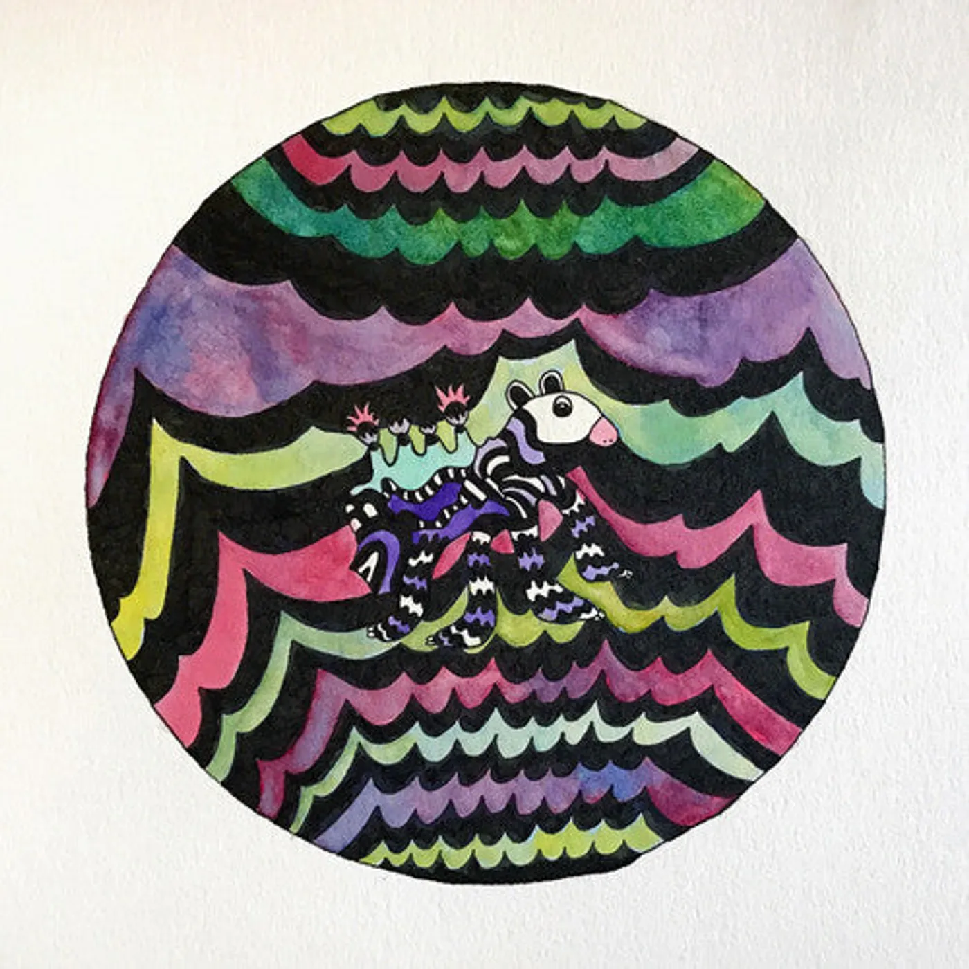 Angelo De Augustine LP Vinyl - Swim Inside The Moon (Beig)