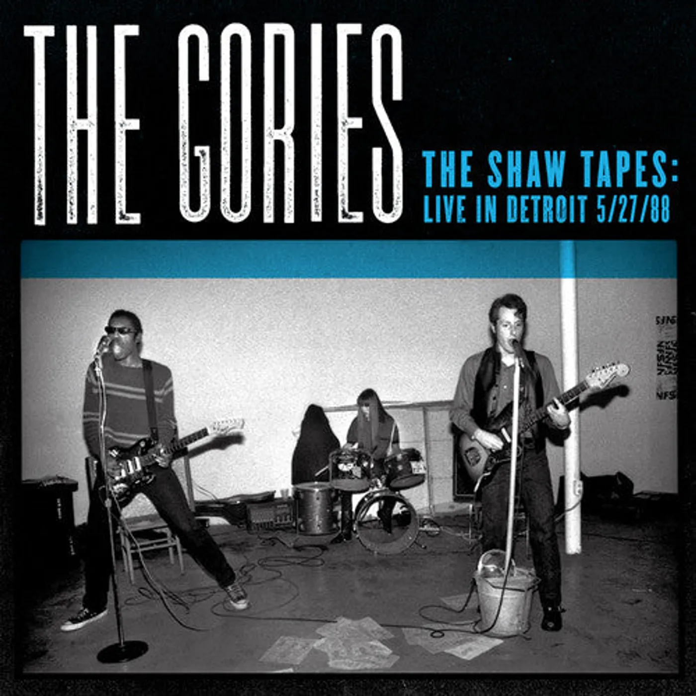 The Gories LP Vinyl - Shaw Tapes: Live In Detroit 5/27/88