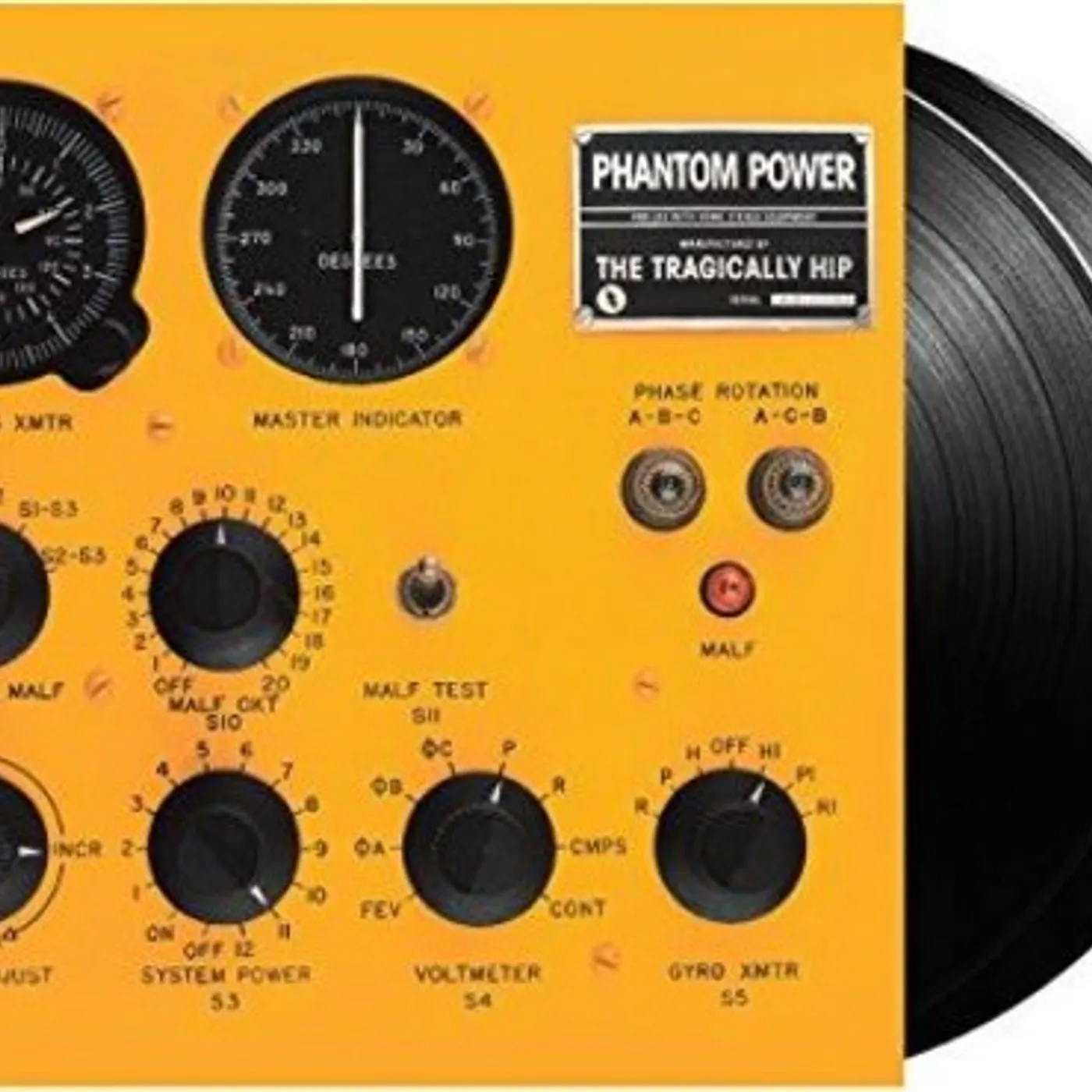 The Tragically Hip LP Vinyl - Phantom Power (Can)