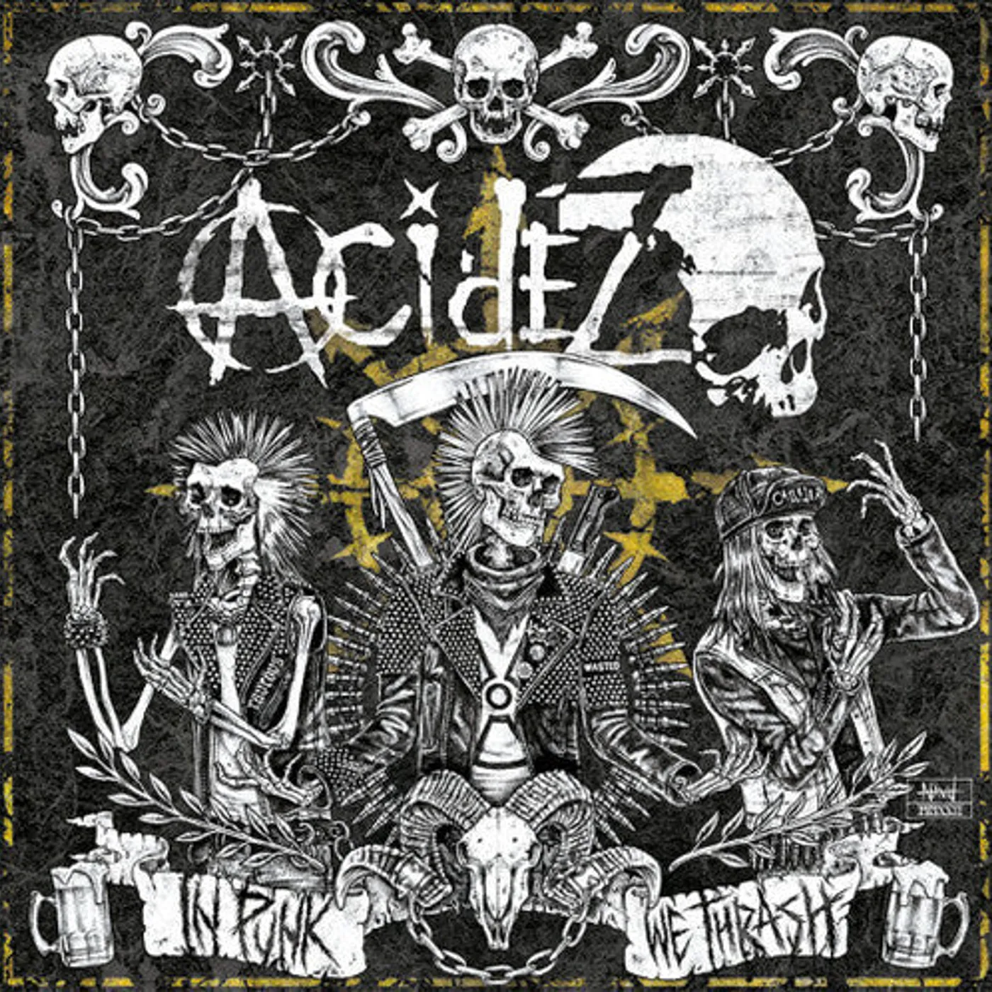 Acidez LP Vinyl - In Punk We Thrash (Uk)