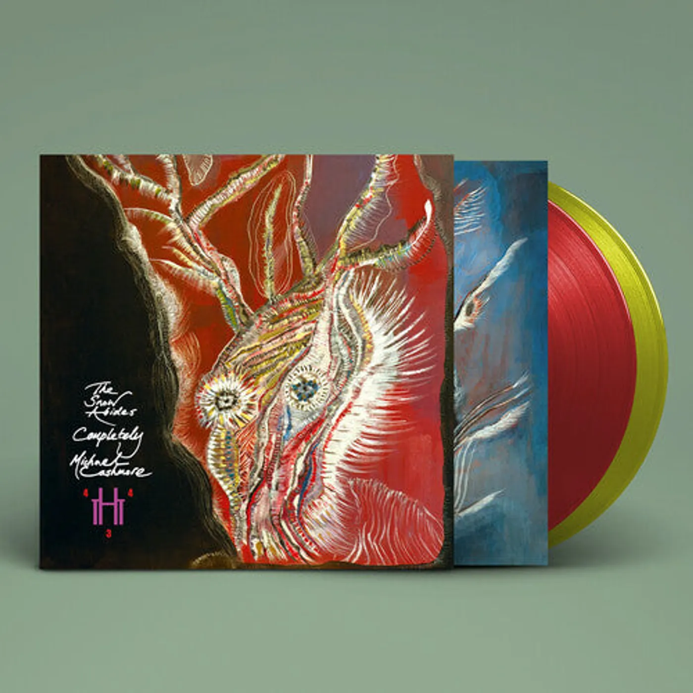 Michael Cashmore LP Vinyl - Snow Abides Completely (Coloured Vinyl) (Ltd) (Red) (Lime)