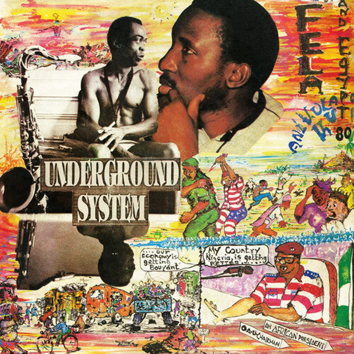 Fela Kuti LP Vinyl - Underground System