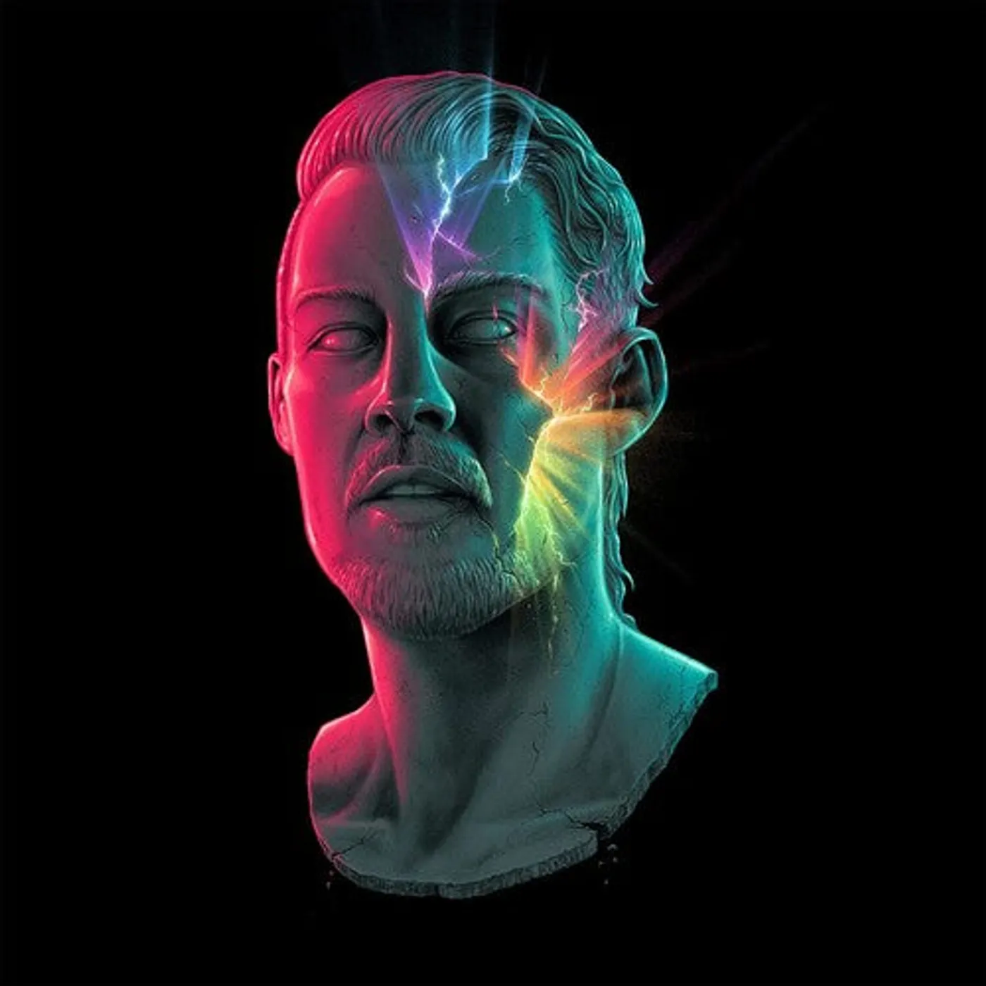 Daniel Johns LP Vinyl - Futurenever (Blue) (Coloured Vinyl) (Red)