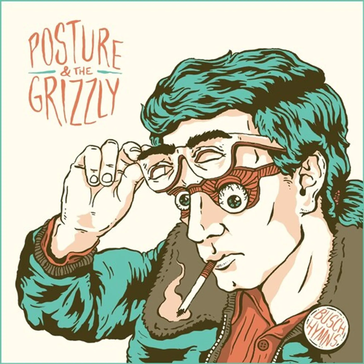 Posture & The Grizzly LP Vinyl - Busch Hymns (10Th Anniversary Remaster) (Coloured Vinyl)