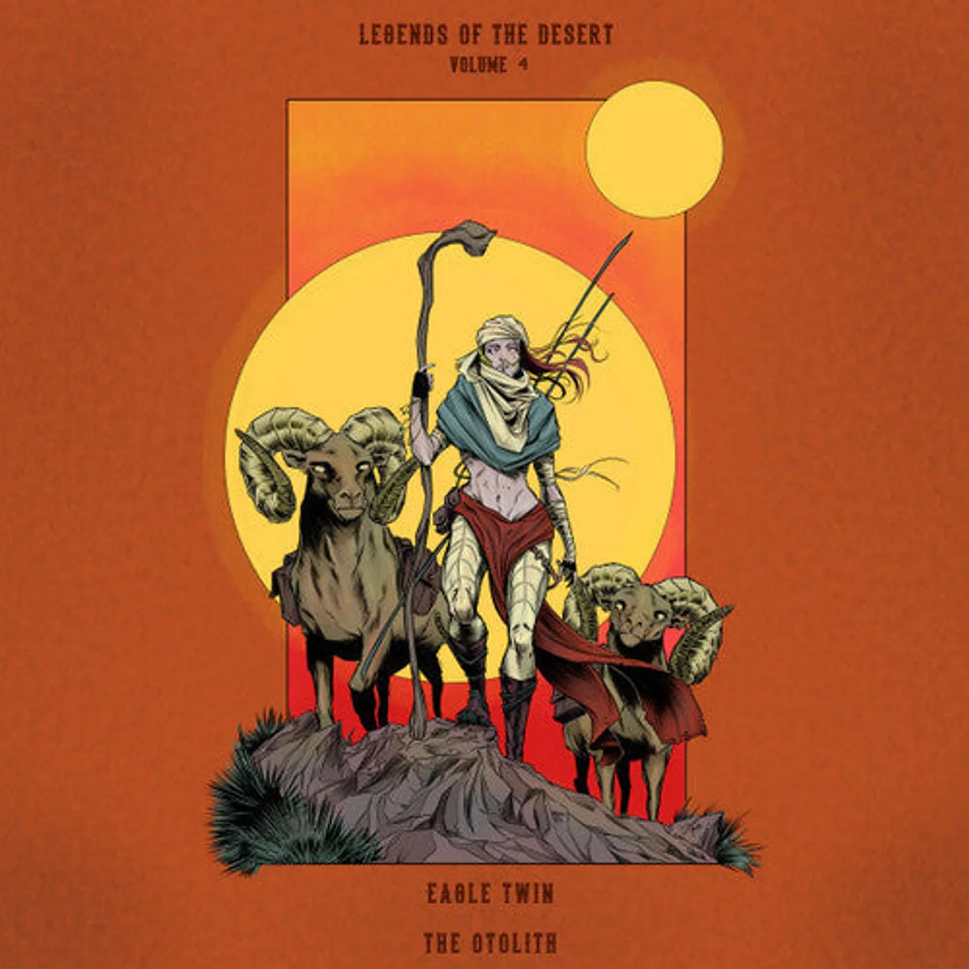 Eagle Twin & The Otolith LP Vinyl - Legends Of The Desert: Vol. 4