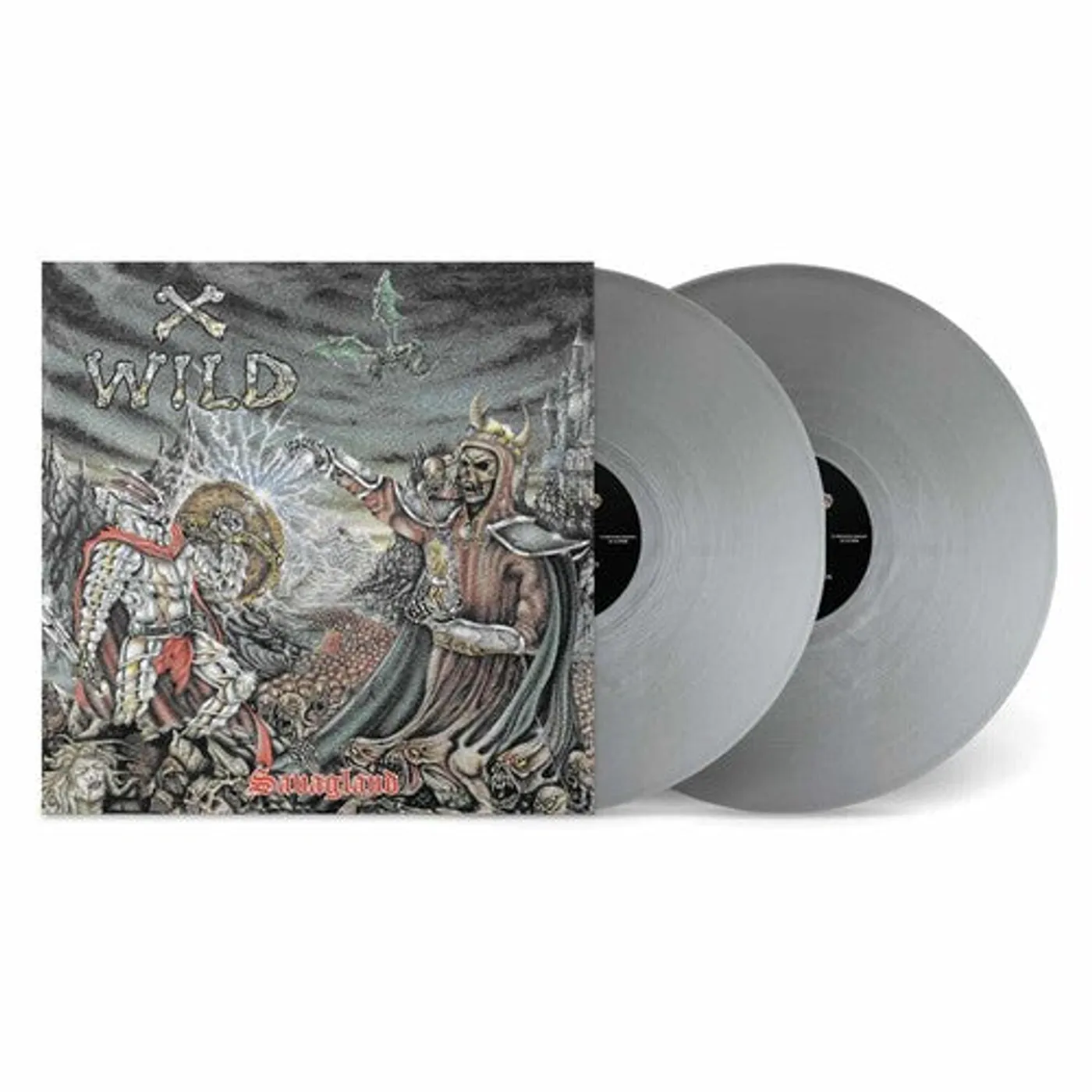X - Wild LP Vinyl - Savageland - Silver (Coloured Vinyl) (Gate Fold) (Ltd) (Slv)