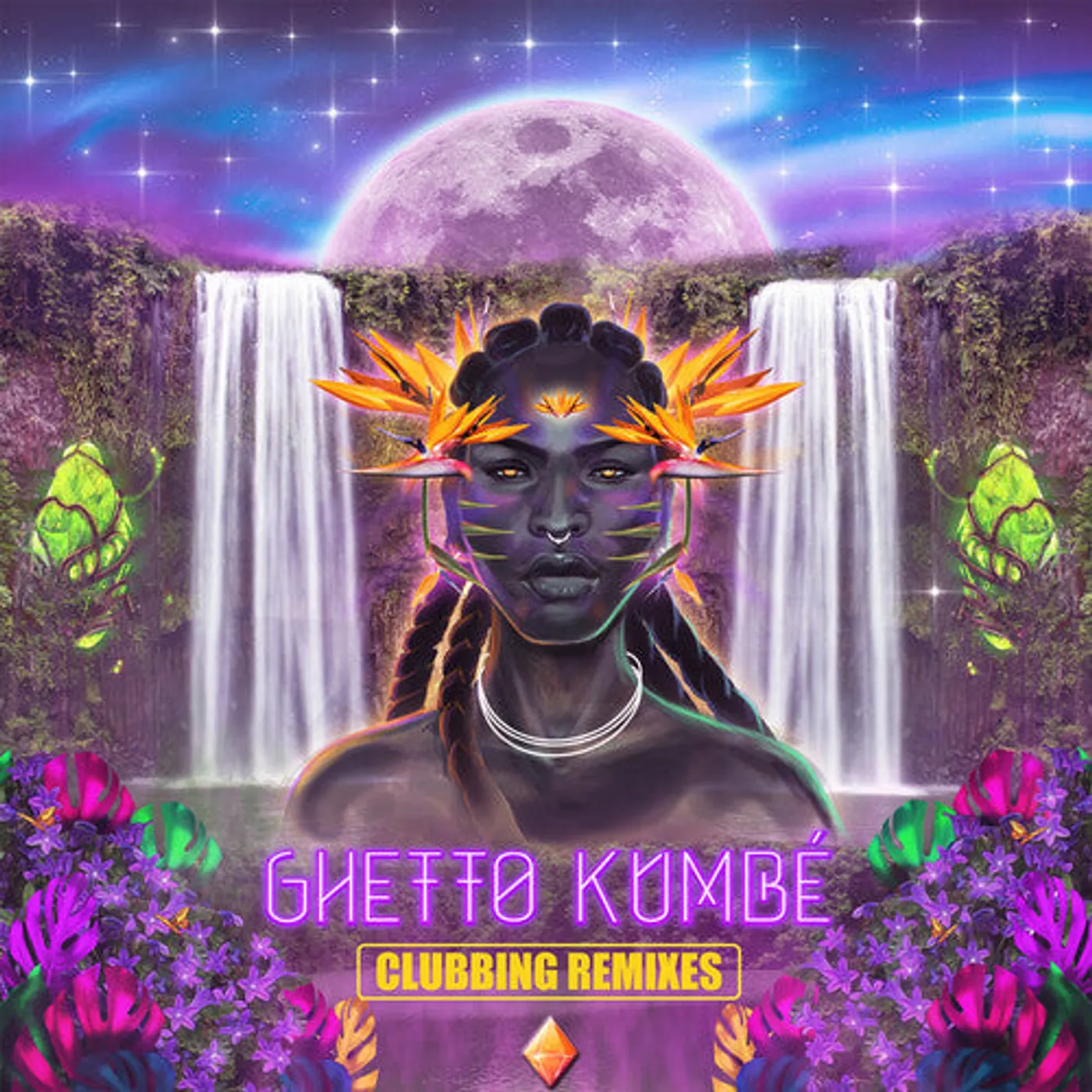 Ghetto Kumbé LP Vinyl - Ghetto Kumbe Clubbing Remixes - Transparent Yellow