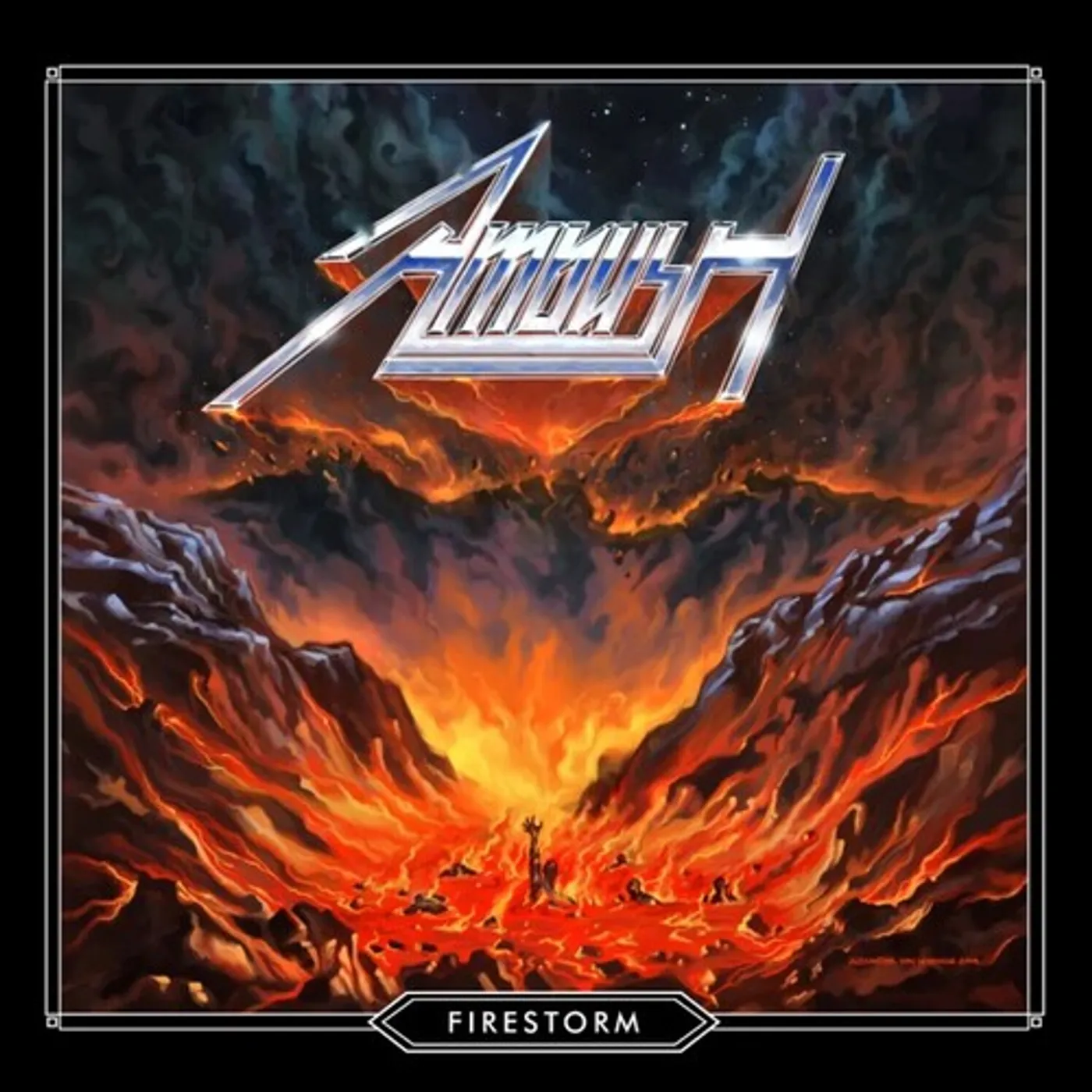 Ambush LP Vinyl - Firestorm (Coloured Vinyl) (Spla)
