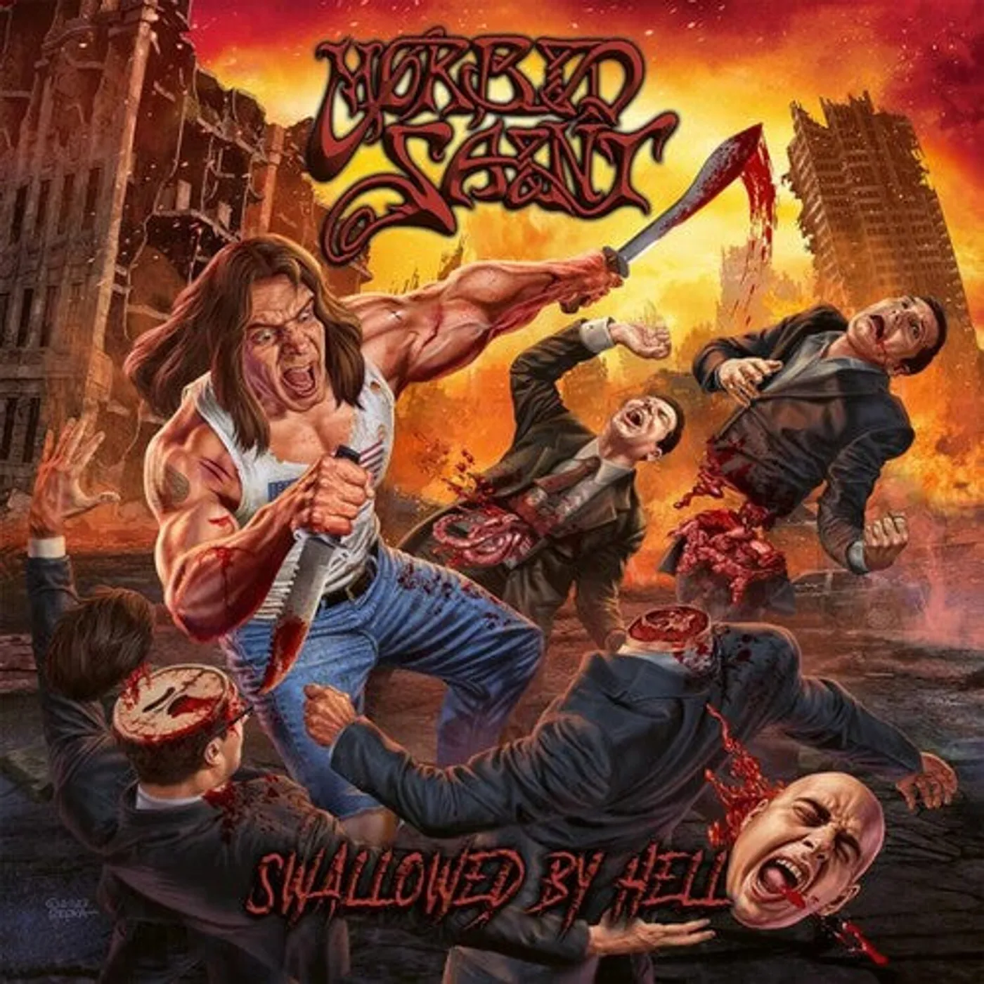 Morbid Saint LP Vinyl - Swallowed By Hell