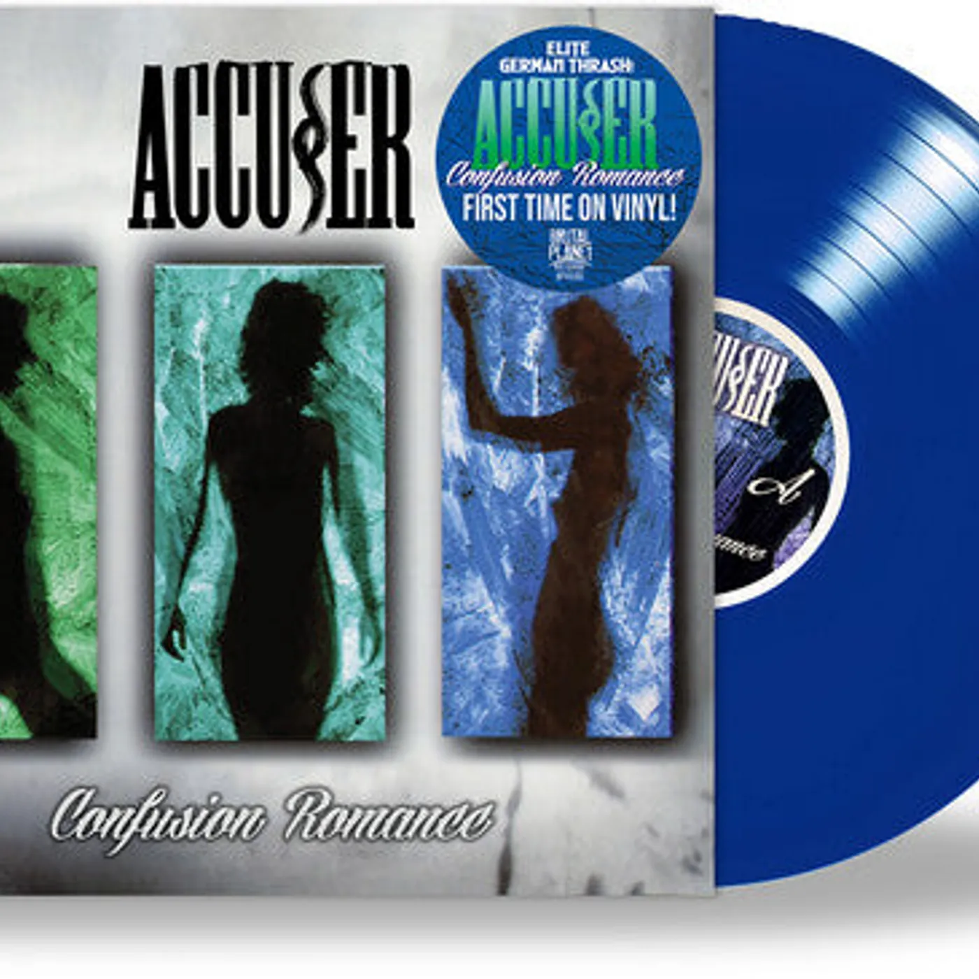 Accuser LP Vinyl - Confusion Romance (Blue) (Coloured Vinyl)