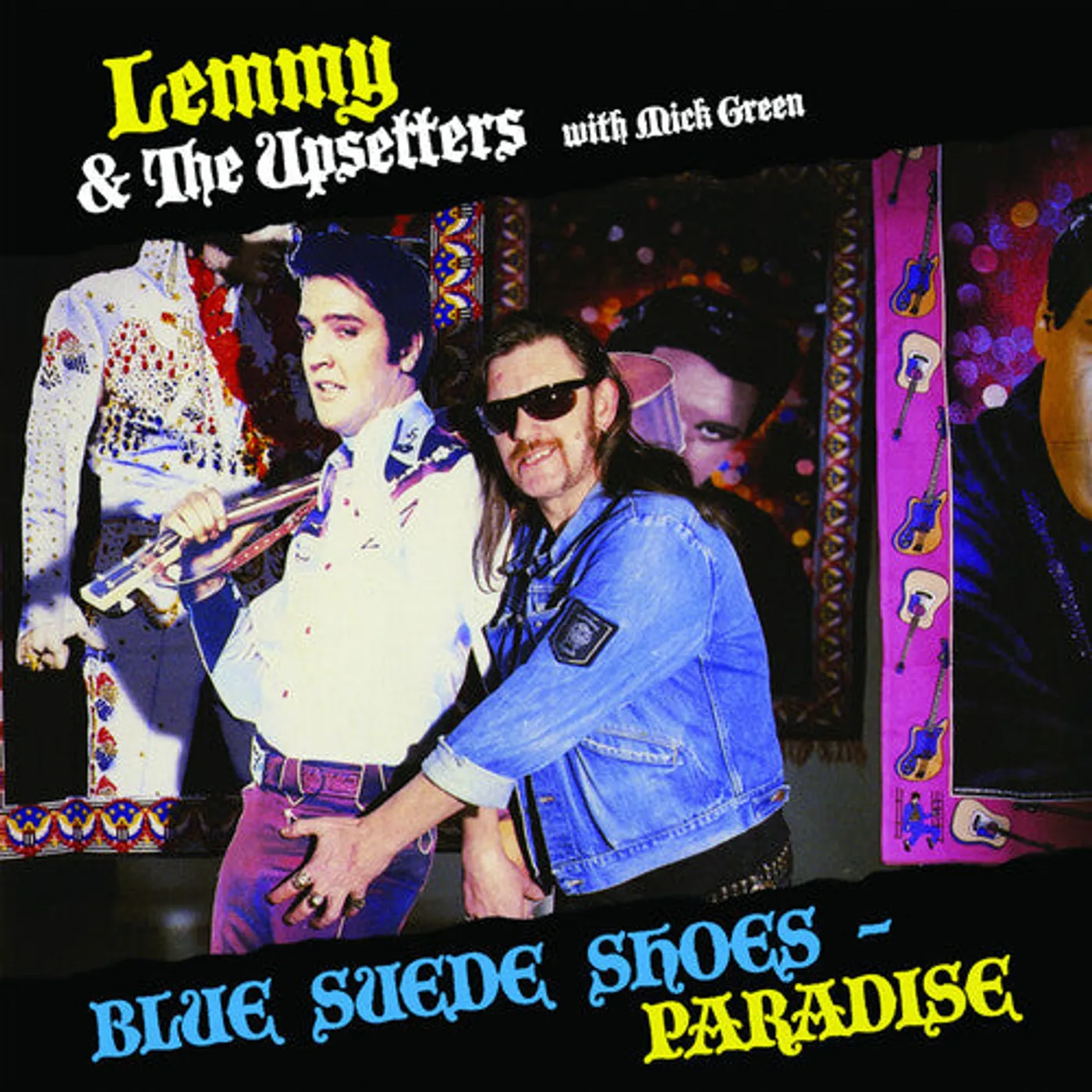 Lemmy & The Upsetters With Mick Green LP Vinyl - Blue Suede Shoes / Paradise (Blue) (Coloured Vinyl) (Ltd)