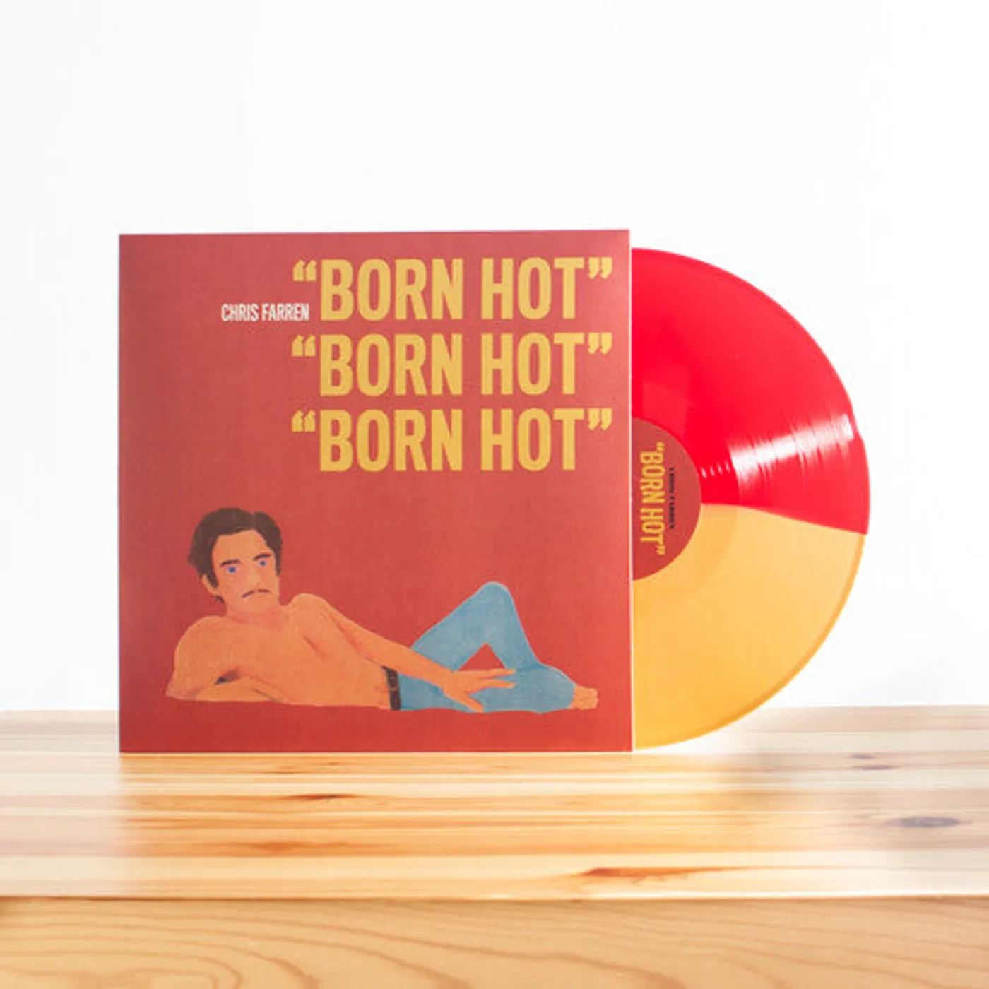 Chris Farren LP Vinyl - Born Hot (Coloured Vinyl) (Ogv) (Dlcd)
