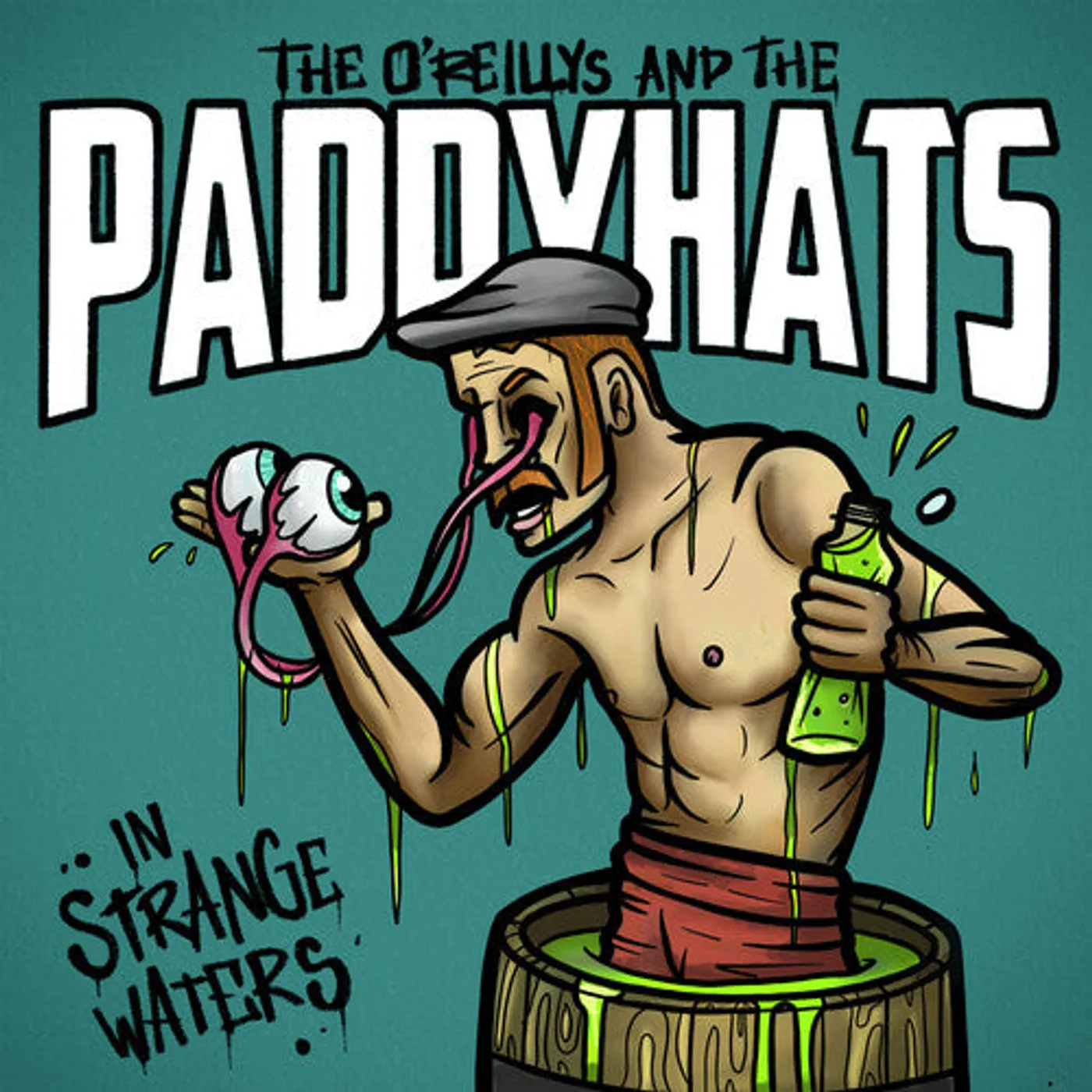 The O'Reillys and the Paddyhats LP Vinyl - In Strange Waters - White (Coloured Vinyl) (Ltd) (Wht)