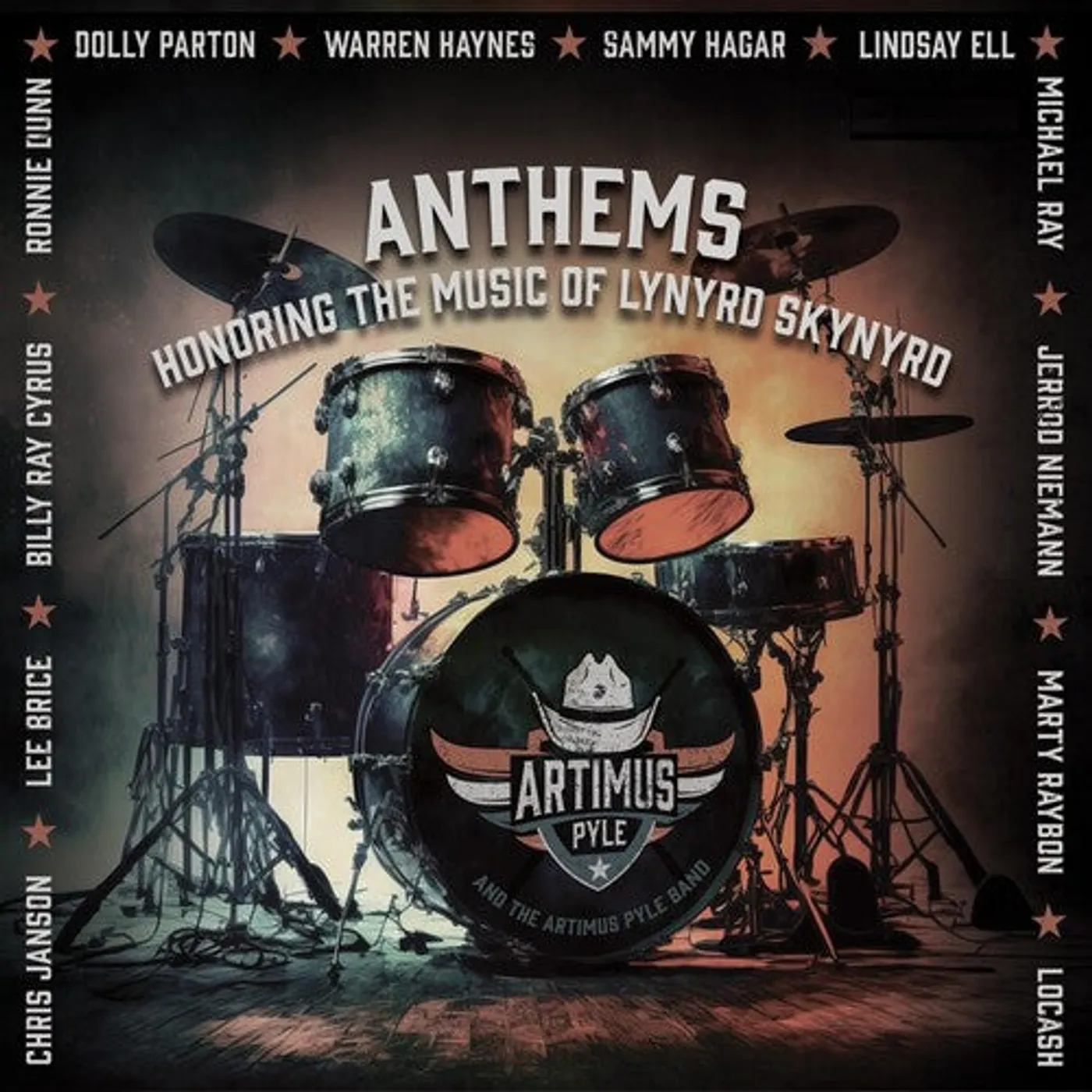 Artimus Pyle LP Vinyl - Anthems: Honoring The Music Of Lynyrd Skynyrd
