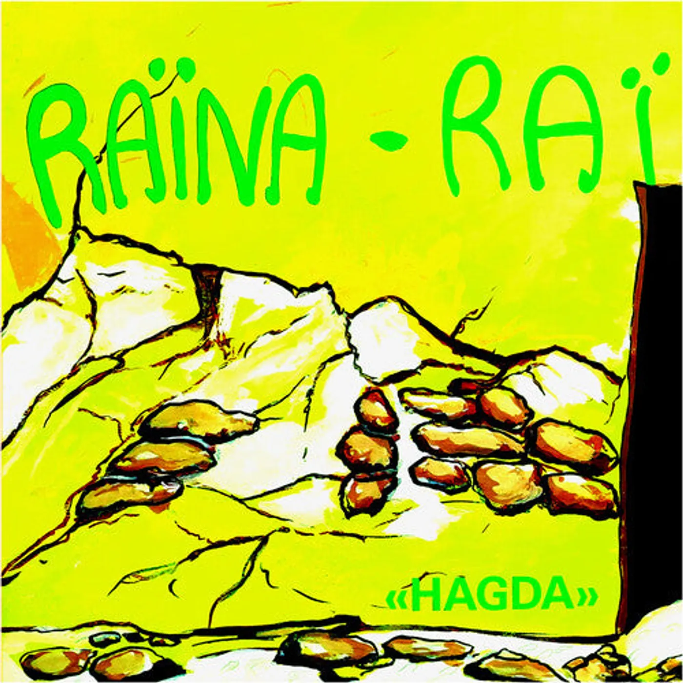 Raina Rai LP Vinyl - Hagda
