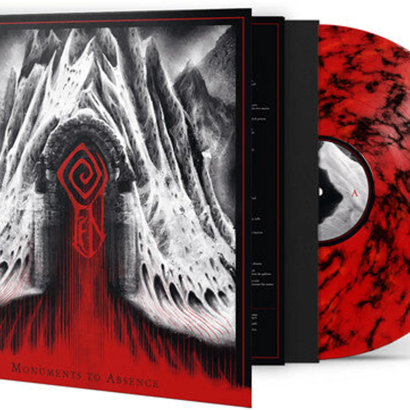 Fen LP Vinyl - Monuments To Absence - Red/Black Marble (Blk)