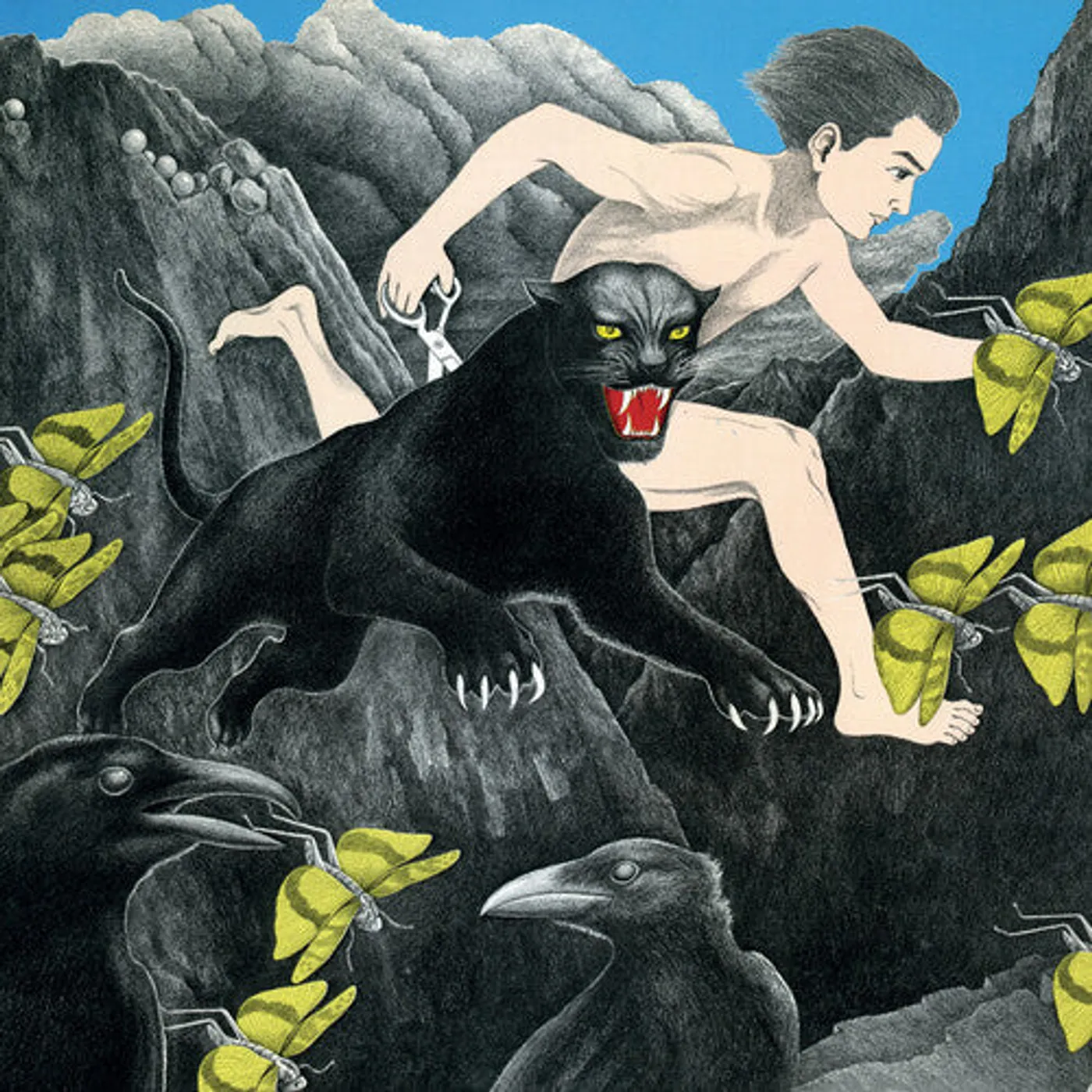 Kazuki Tomokawa LP Vinyl - String Of Paper Cranes Clenched Between My Teeth