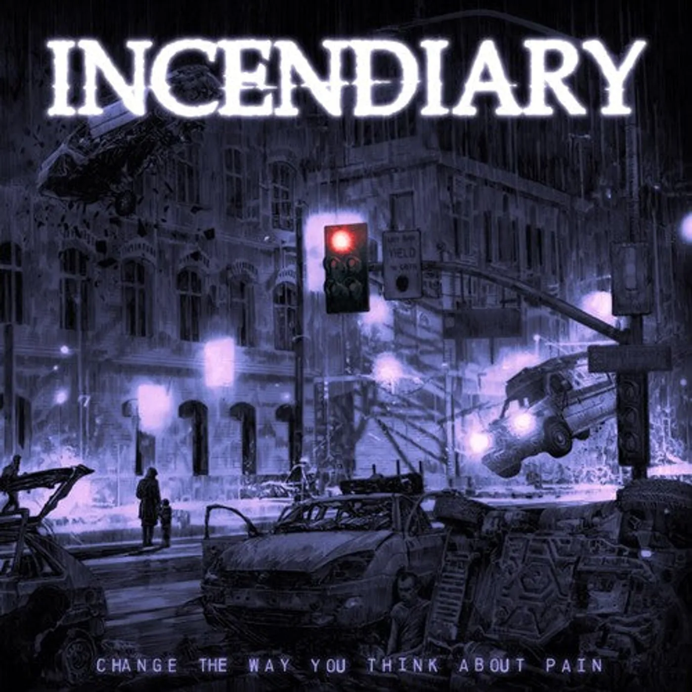 Incendiary LP Vinyl - Change The Way You Think About Pain (Coloured Vinyl) (Red)