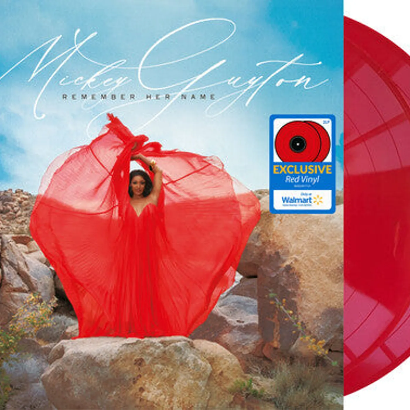 Mickey Guyton LP Vinyl - Remember Her Name (Coloured Vinyl) (Red)