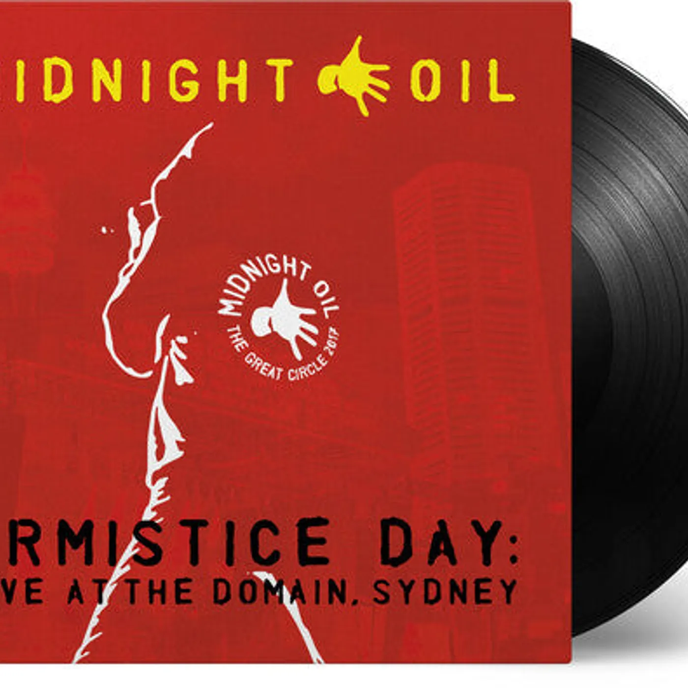 Midnight Oil LP Vinyl - Armistice Day: Live At The Domain Sydney (Gate Fold)