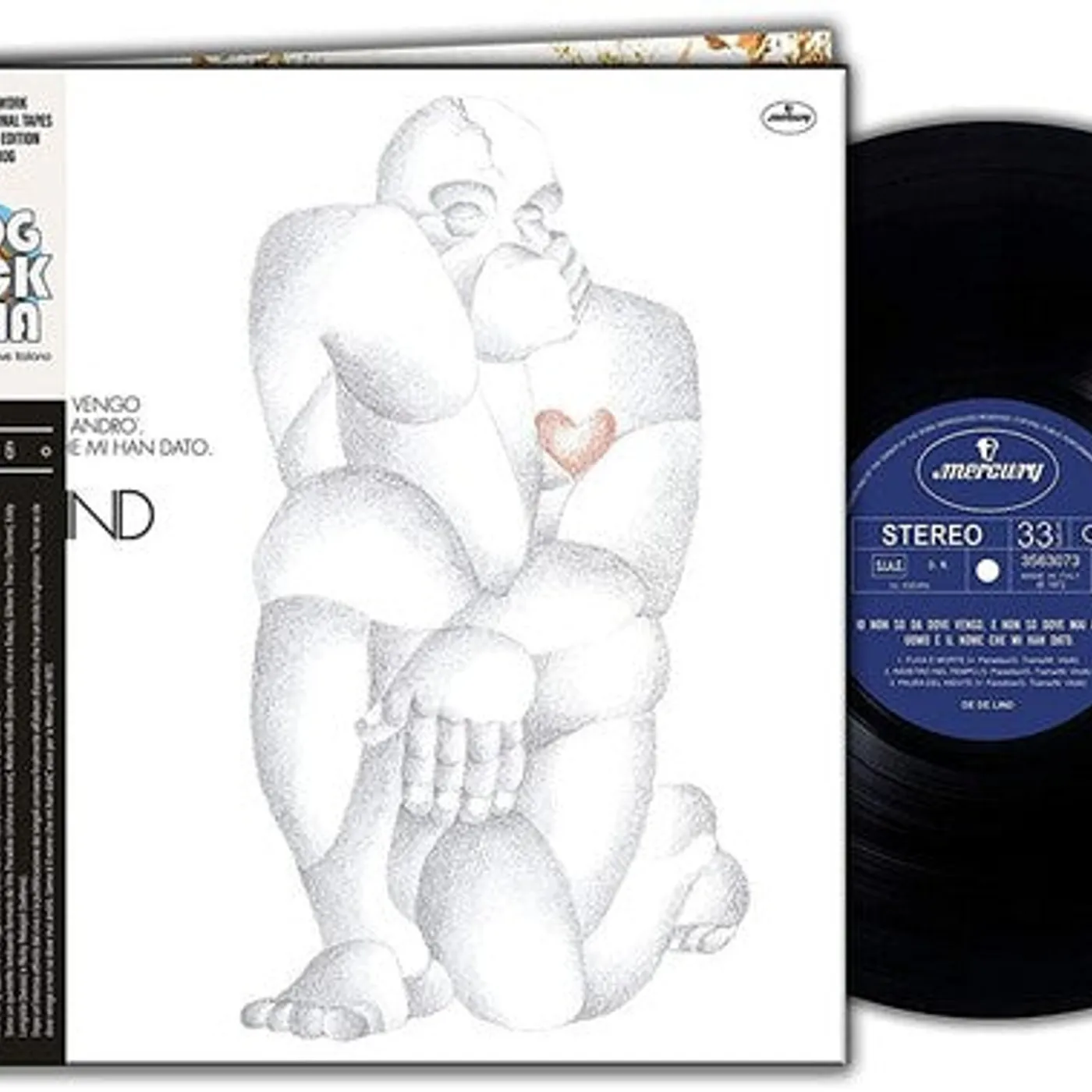 De De Lind LP Vinyl - Io Non So Da Dove Vengo (Ita)