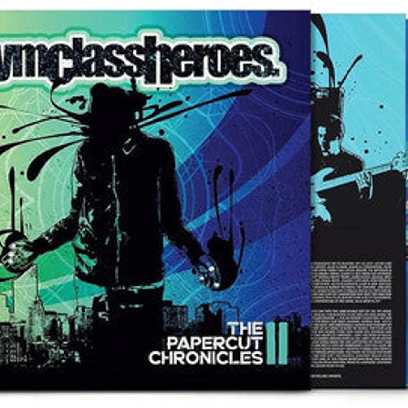 Gym Class Heroes LP Vinyl - Papercut Chronicles Ii (Blue) (Coloured Vinyl) (Ltd) (Ofgv)