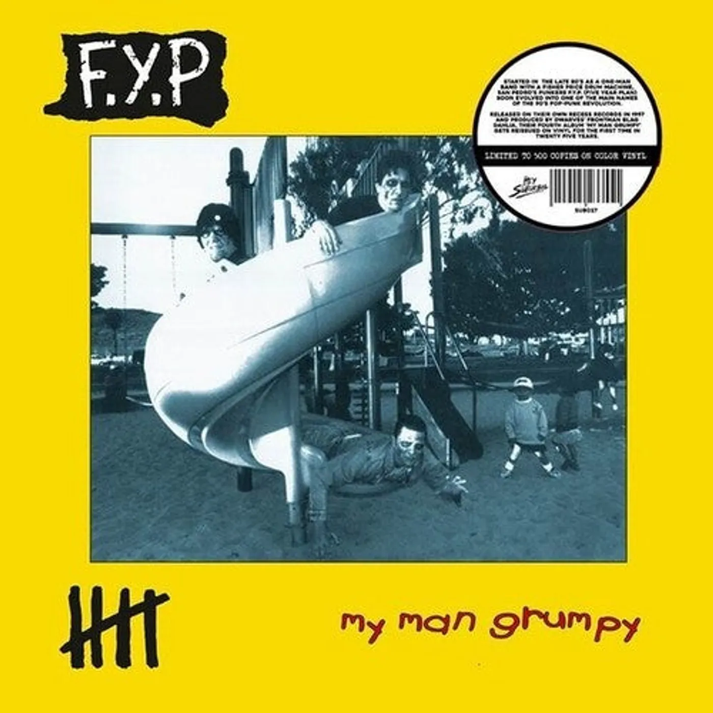 Fyp LP Vinyl - My Man Grumpy