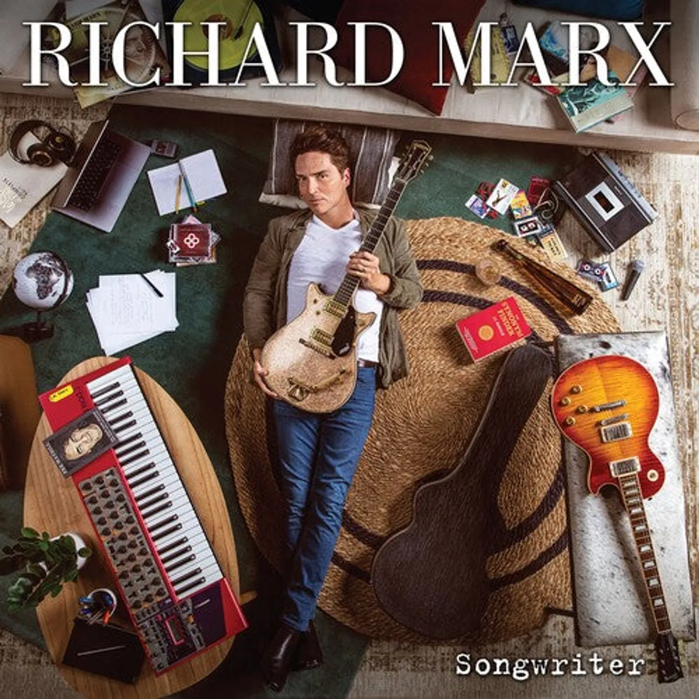 Richard Marx LP Vinyl - Songwriter (Coloured Vinyl) (Ltd) (Red) (Auto) (Uk)