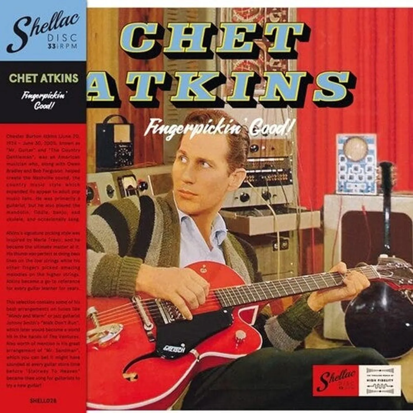Chet Atkins LP Vinyl - Finger Pickin Good (Uk)