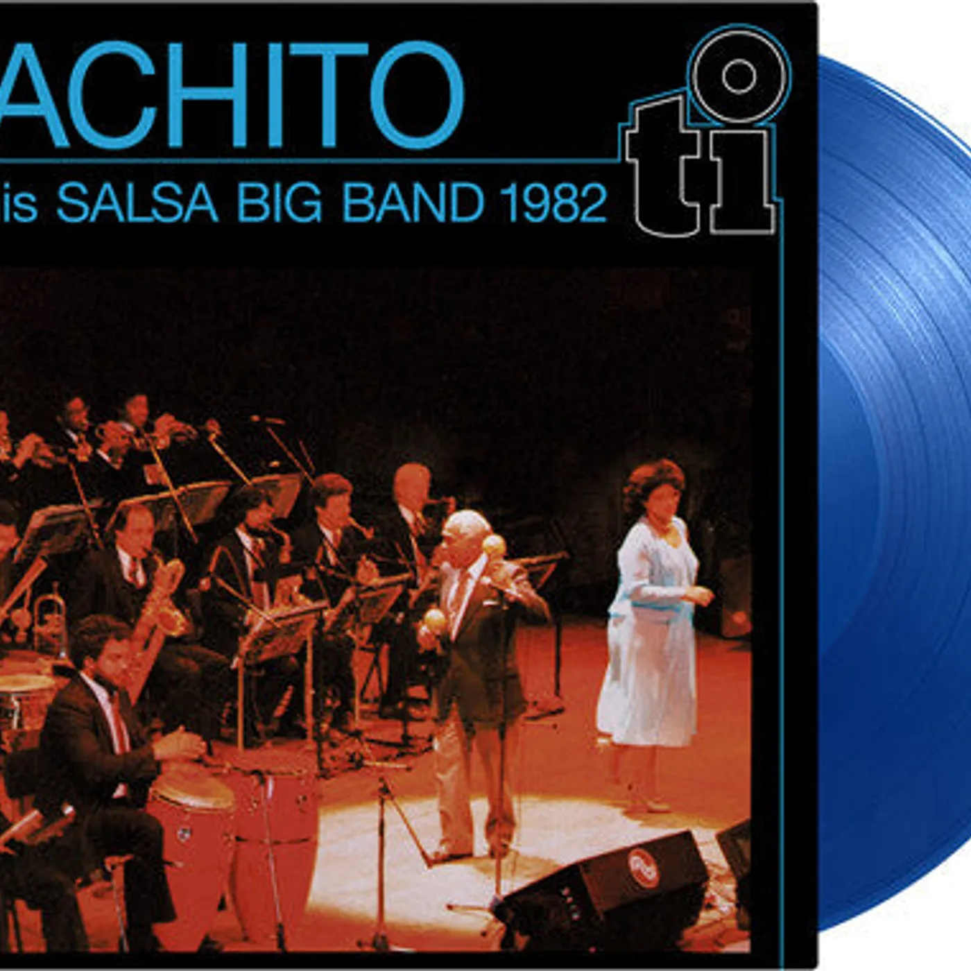 Machito and His Salsa Big Band LP Vinyl - Machito & His Salsa Big Band 1982 (Blue) (Coloured Vinyl)