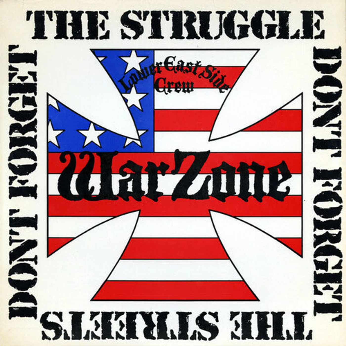 Warzone LP Vinyl - Don'T Forget The Struggle Don'T Forget The Streets