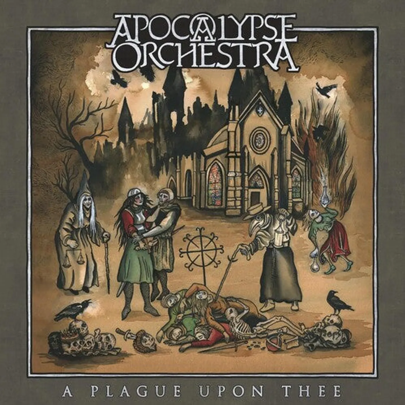 Apocalypse Orchestra LP Vinyl - Plague Upon Thee (Uk)