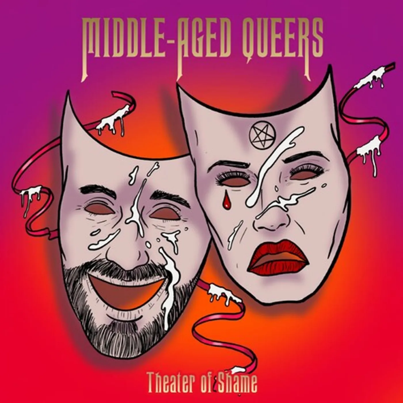 Middle-Aged Queers LP Vinyl - Theatre Of Shame