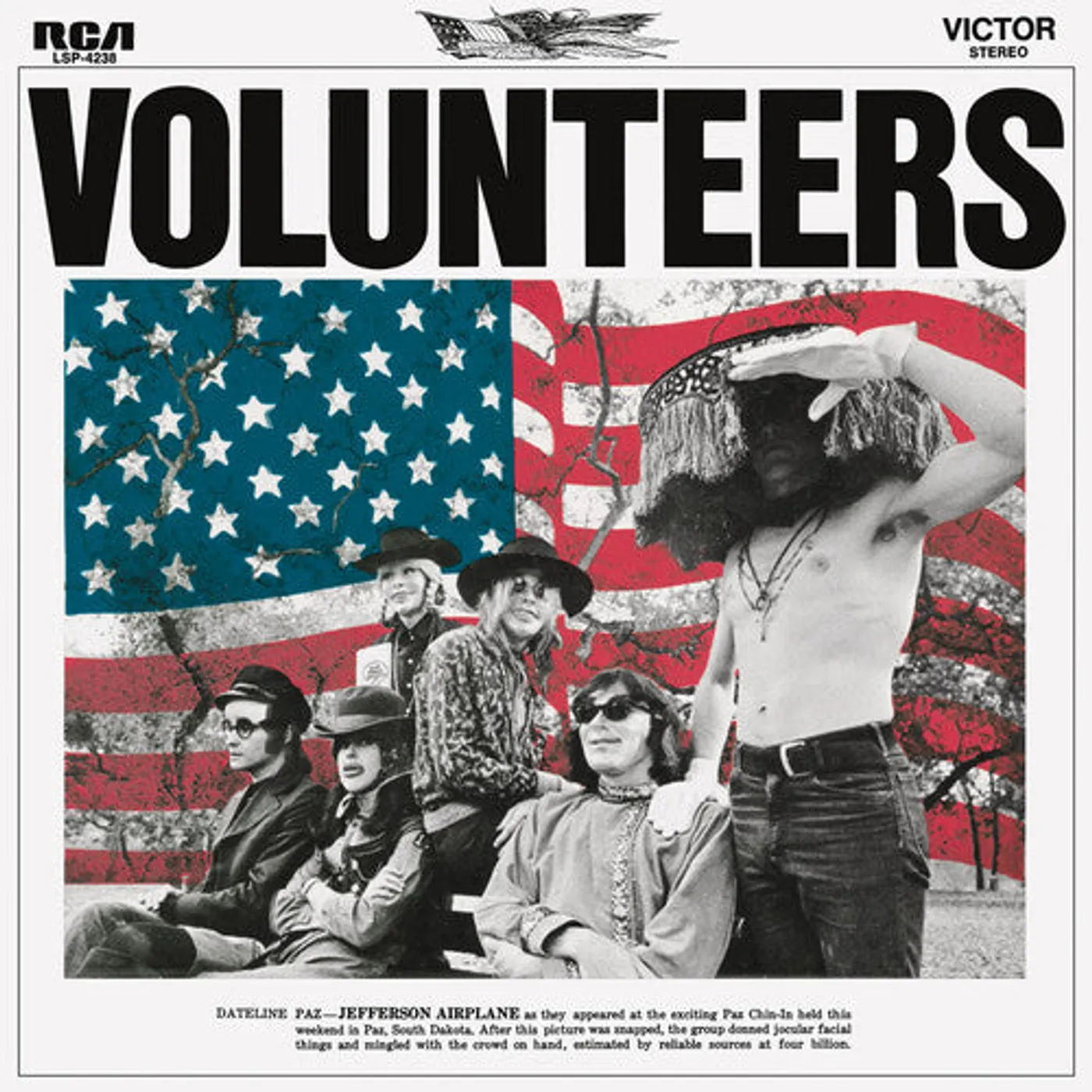 Jefferson Airplane LP Vinyl - Volunteers (Gate Fold) (Ogv) (Rmst)