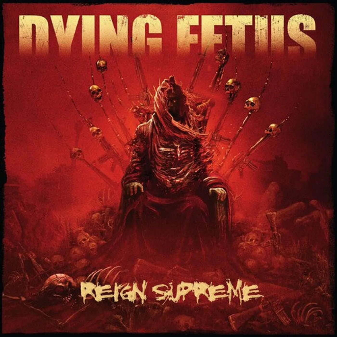 Dying Fetus LP Vinyl - Reign Supreme (Coloured Vinyl) (Red)