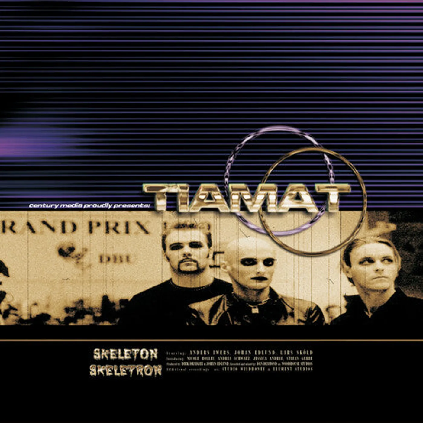 Tiamat LP Vinyl - Skeleton Skeletron (Gol) (Ltd)