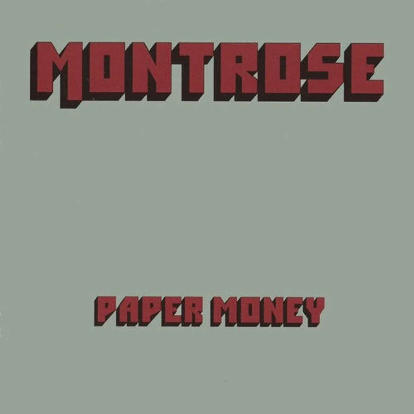 Montrose LP Vinyl - Paper Money (Cvnl) (Ltd) (Red)