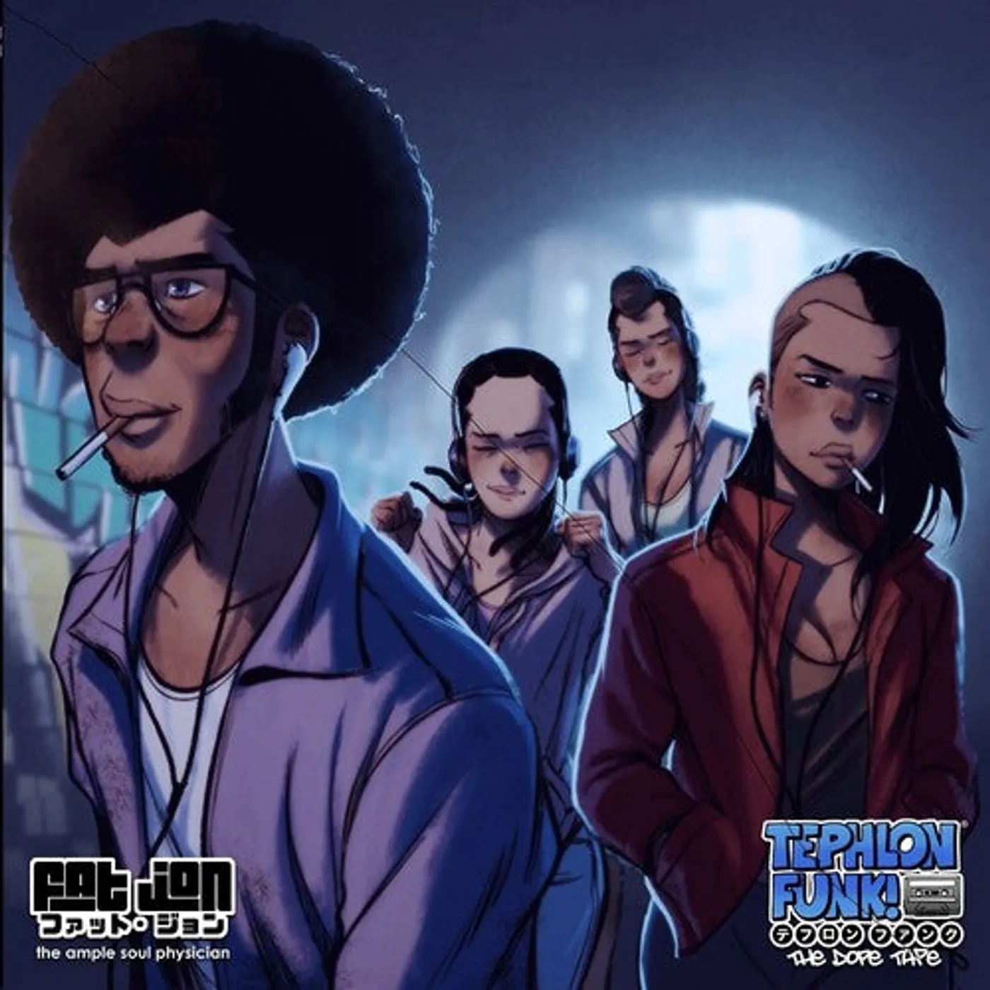 fat jon LP Vinyl - Tephlon Funk: The Dope Tape (Post)