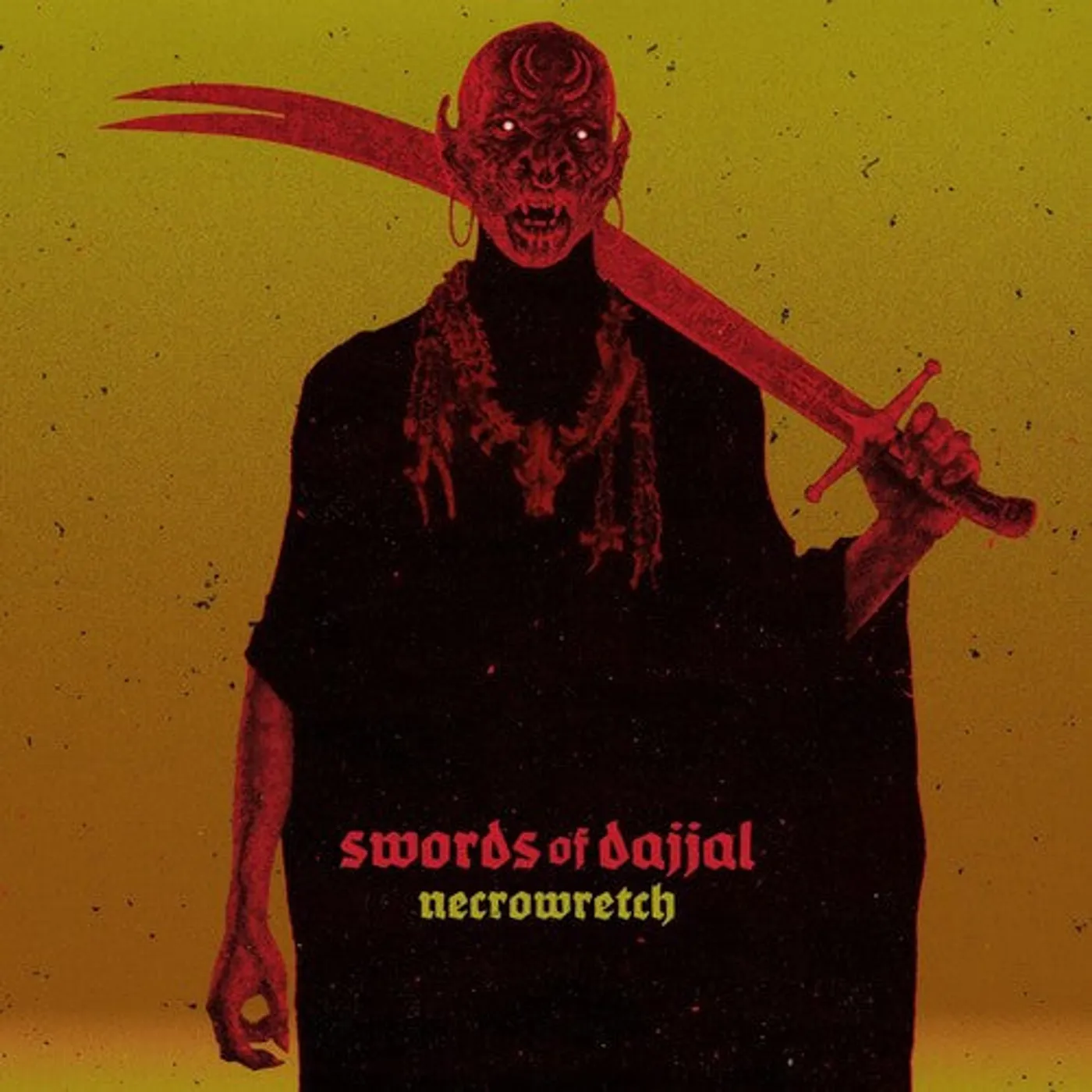 Necrowretch LP Vinyl - Swords Of Dajjal (Gate Fold) (Ltd)