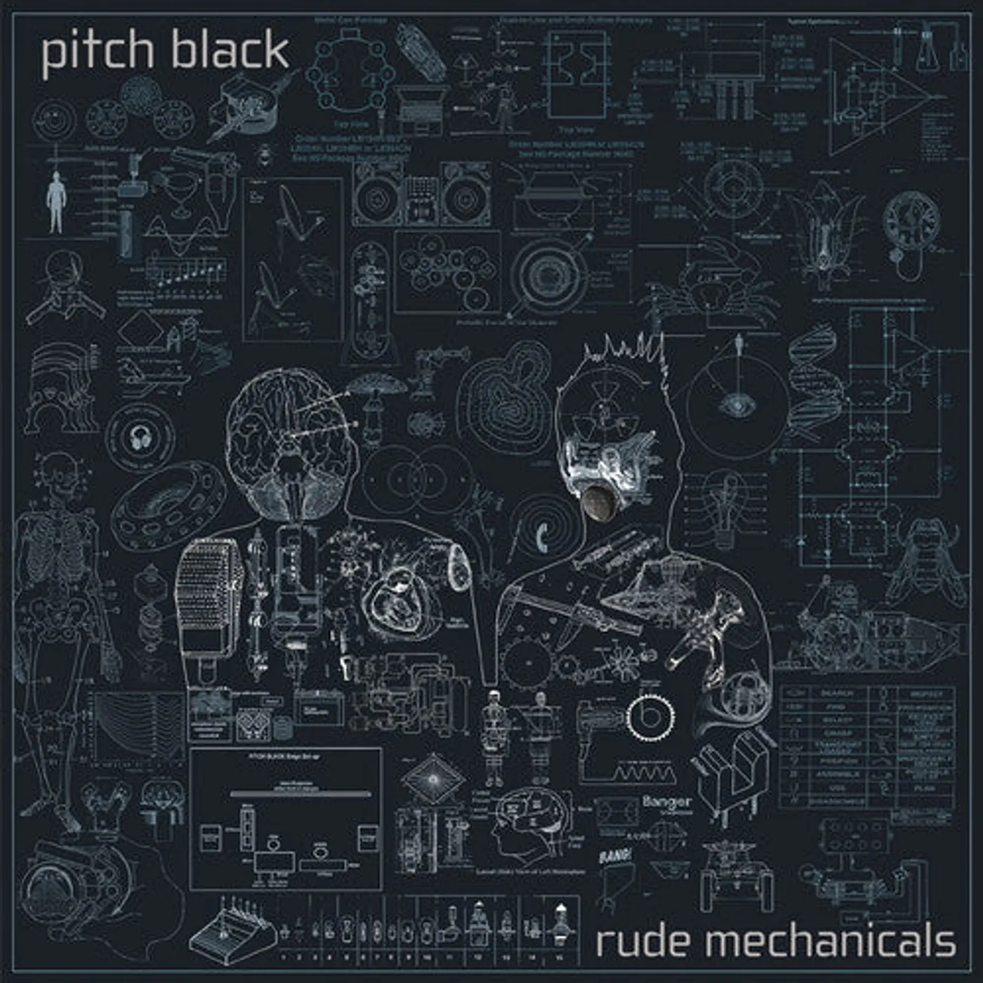 Pitch Black LP Vinyl - Rude Mechanicals