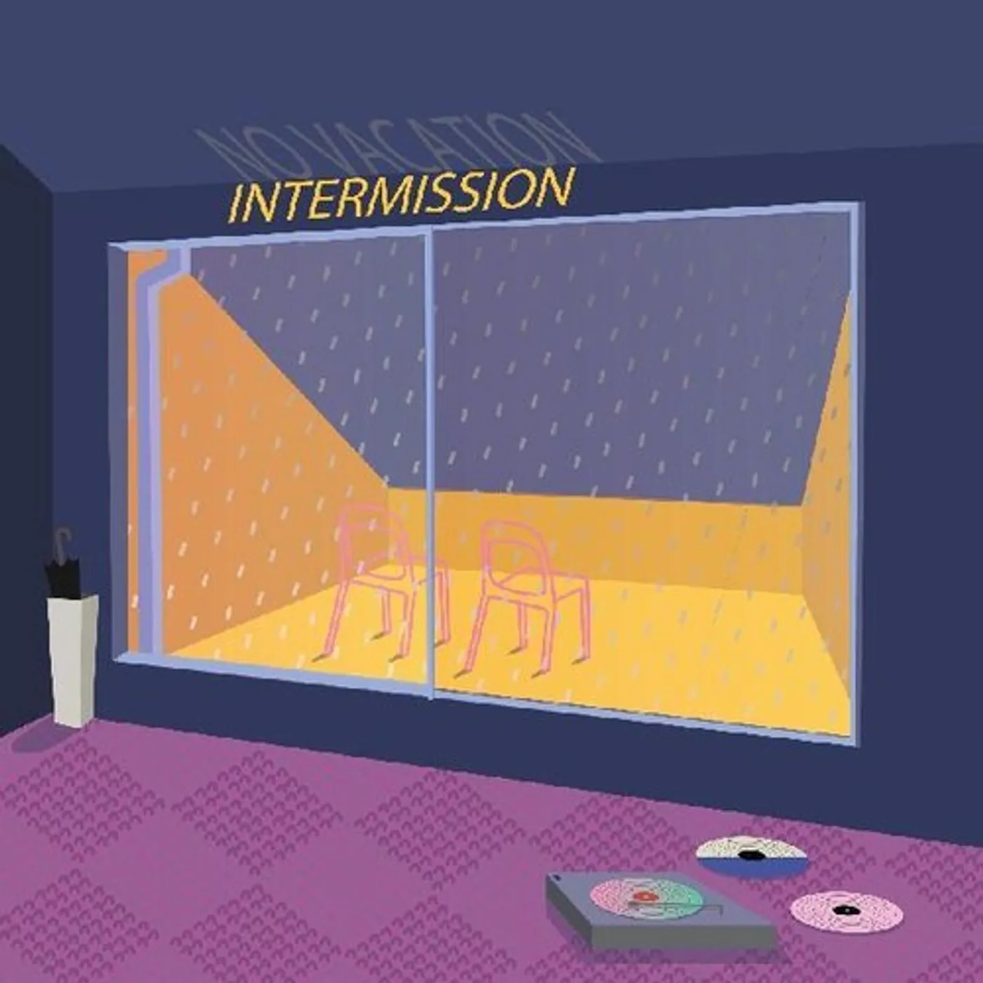 No Vacation LP Vinyl - Intermission (Coloured Vinyl) (Pnk) (Ylw)