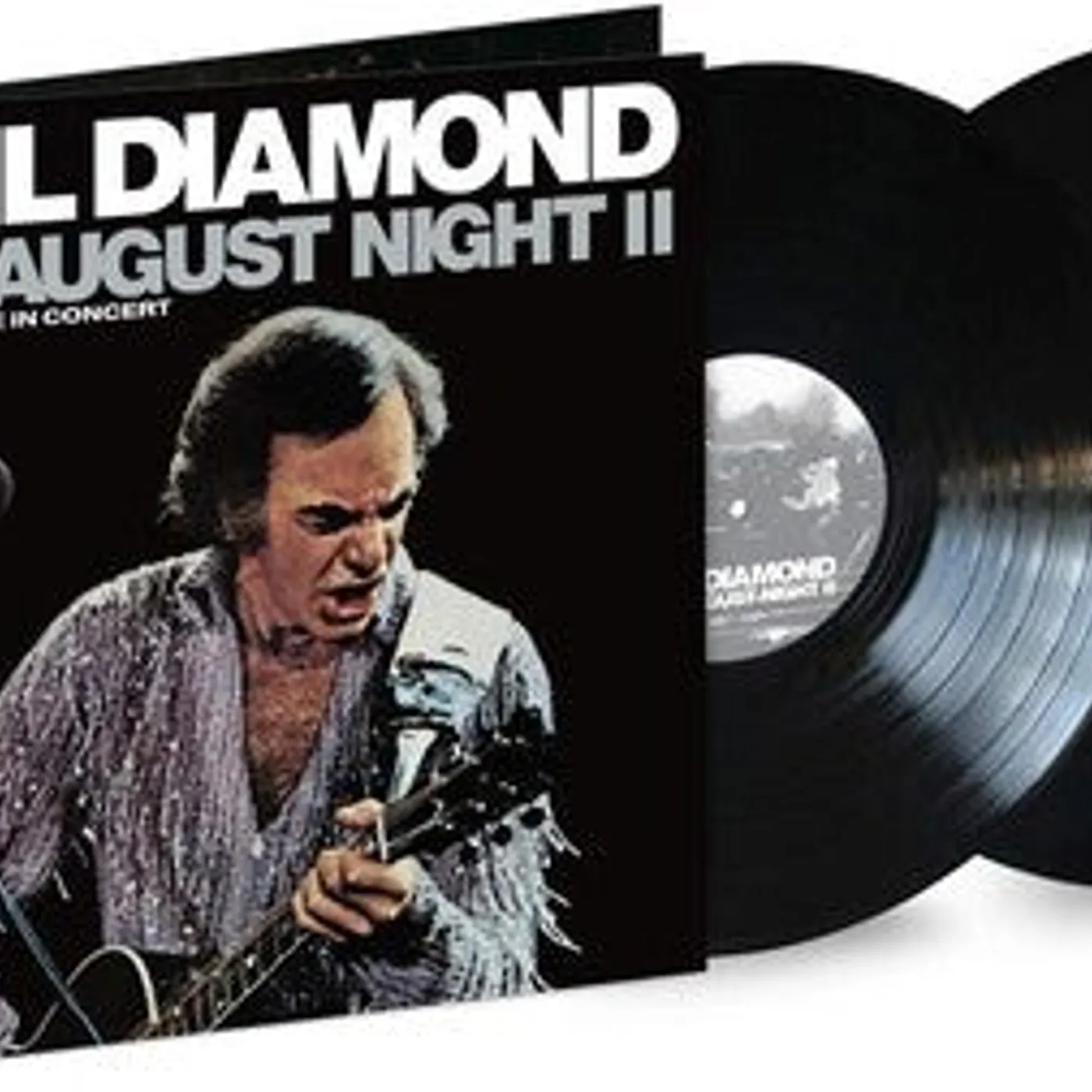 Neil Diamond LP Vinyl - Hot August Night Ii