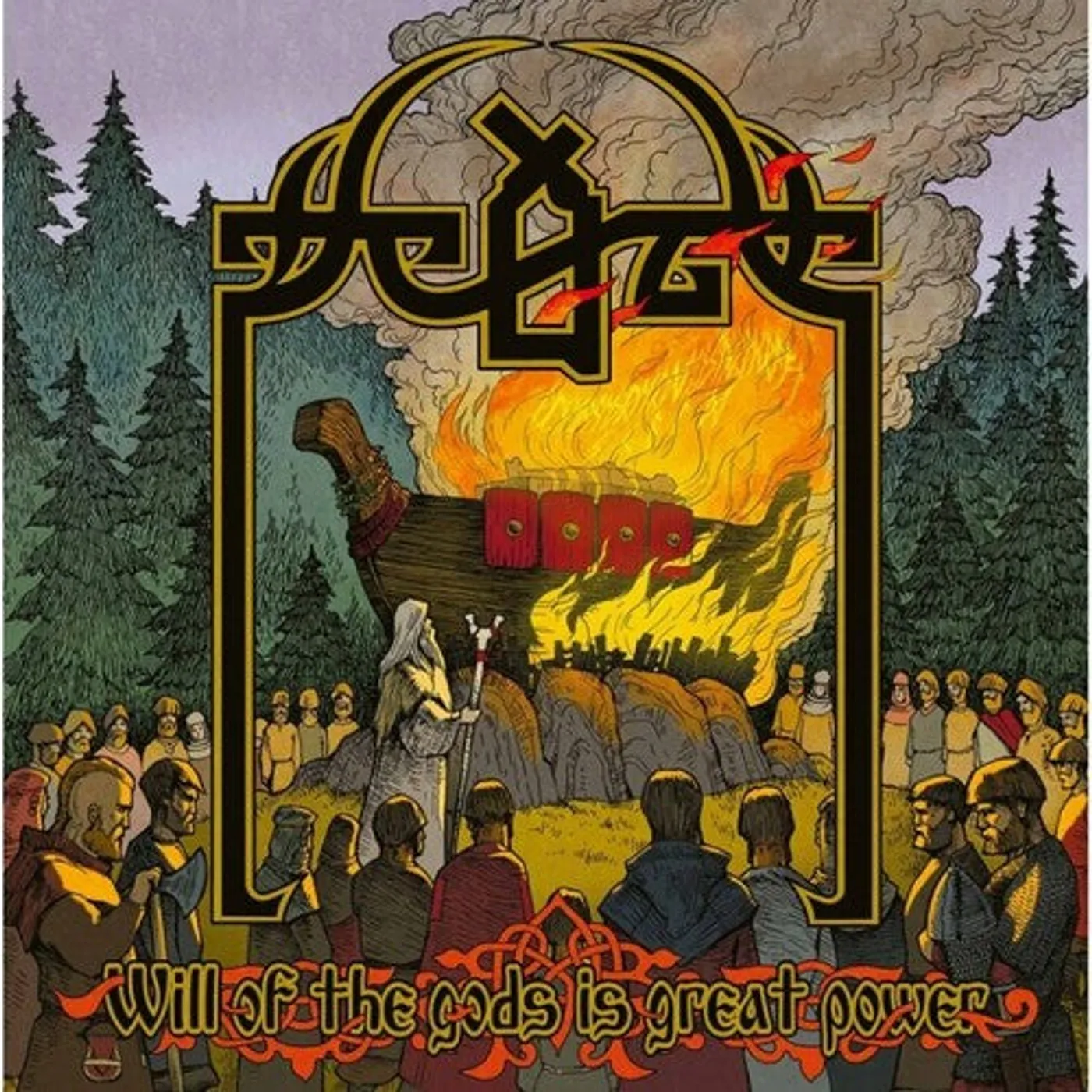 Scald LP Vinyl - Will Of The Gods Is Great Power (Ltd)